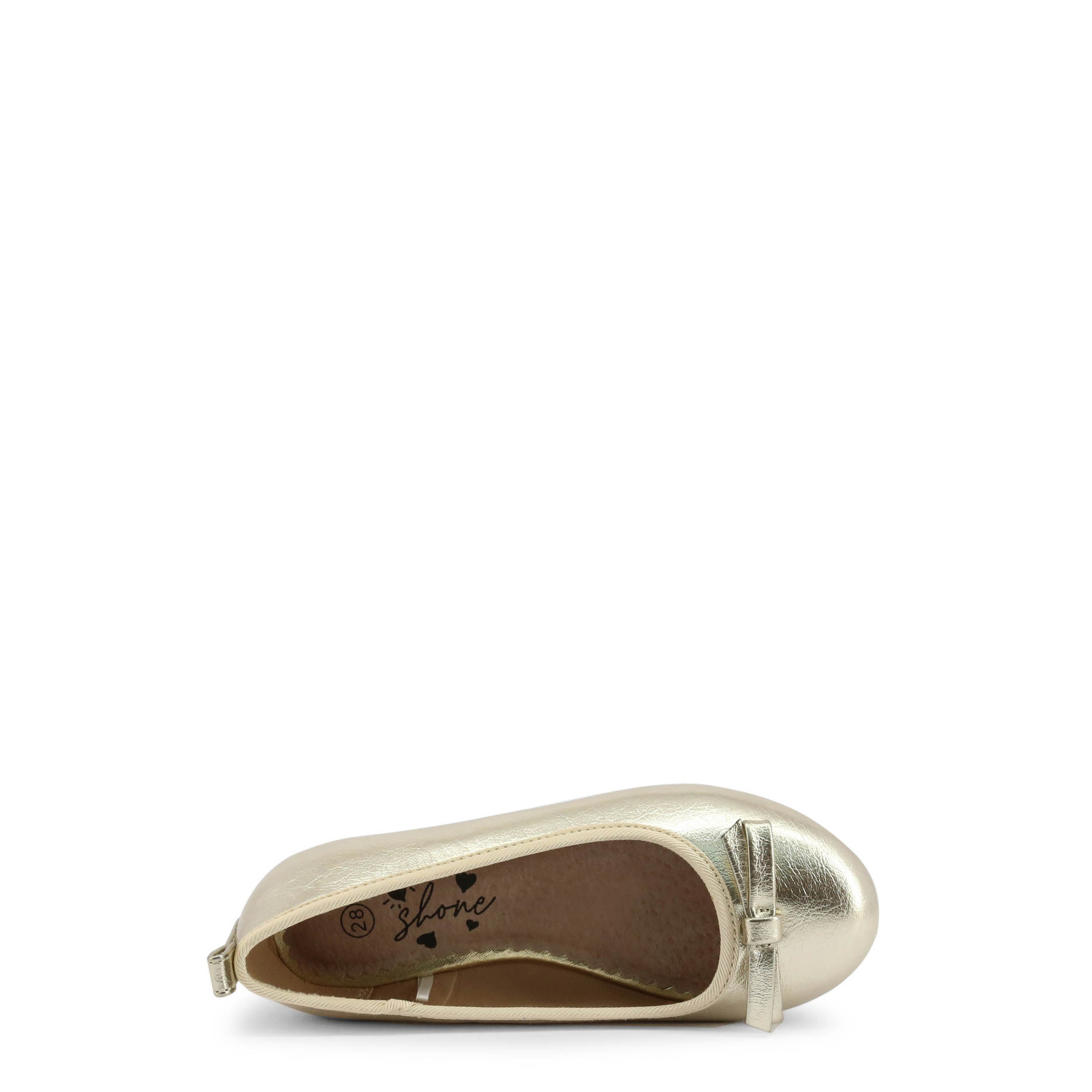 Ballerine oro Bambina Shone vista2