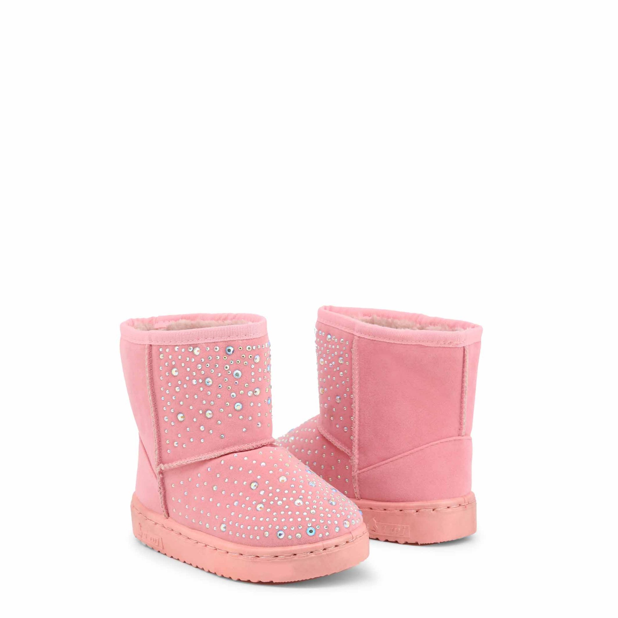 Stivaletti Rosa Bambina Shone vista2