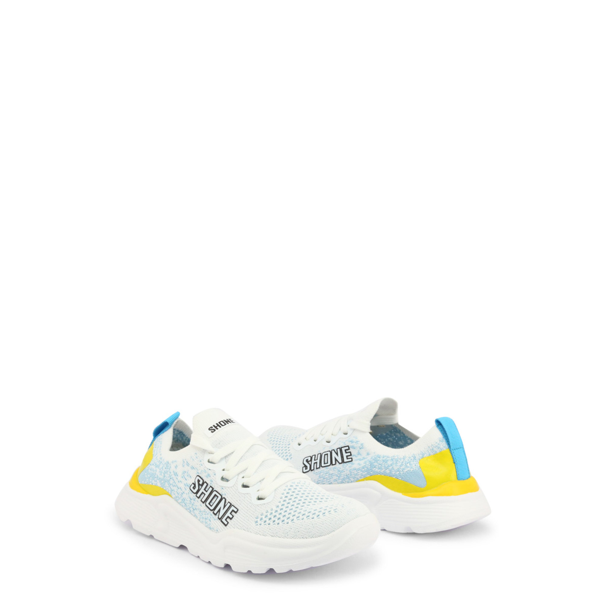 Sneakers Bianco Bambina Shone vista2