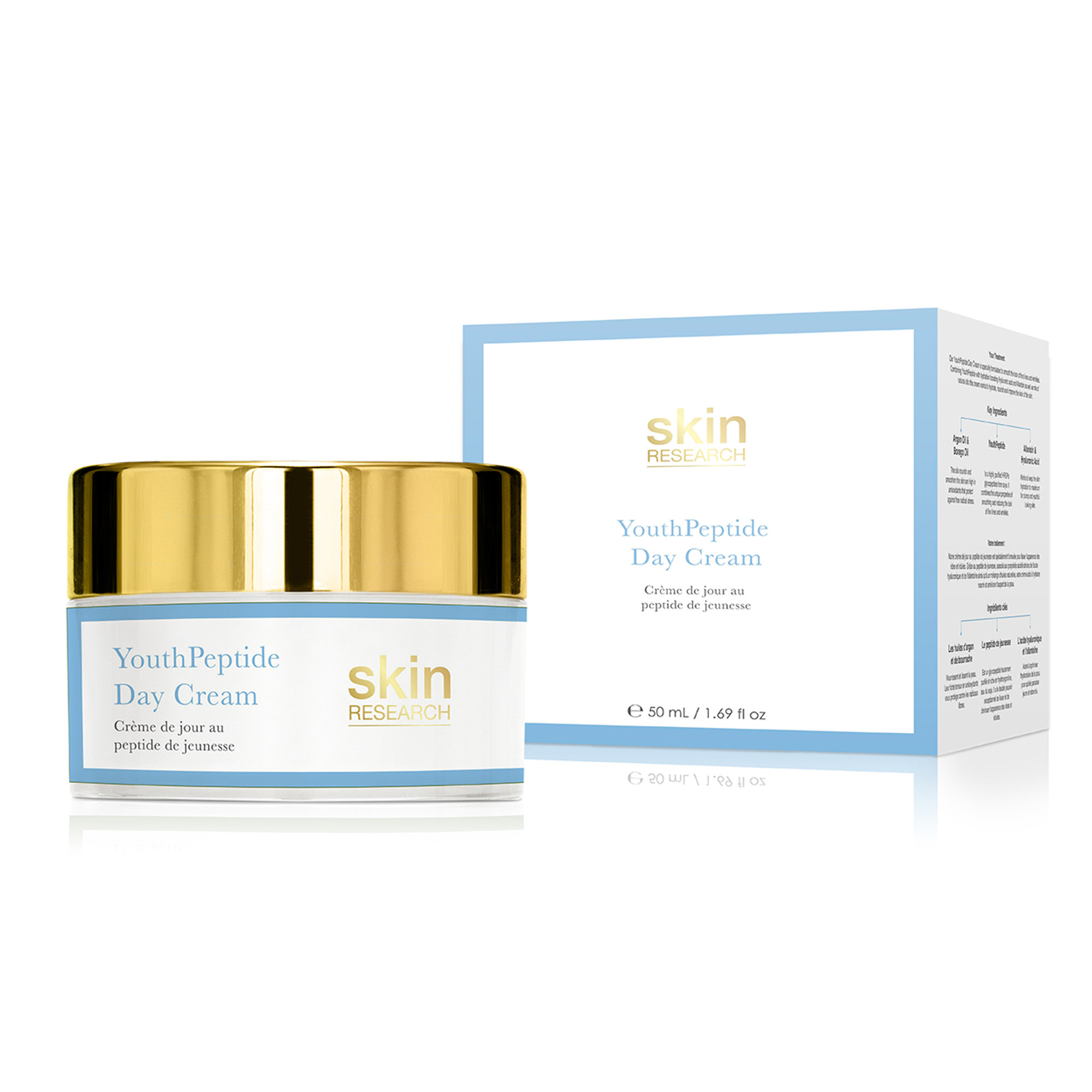 Crema de día YouthPeptide Skin Research vista0