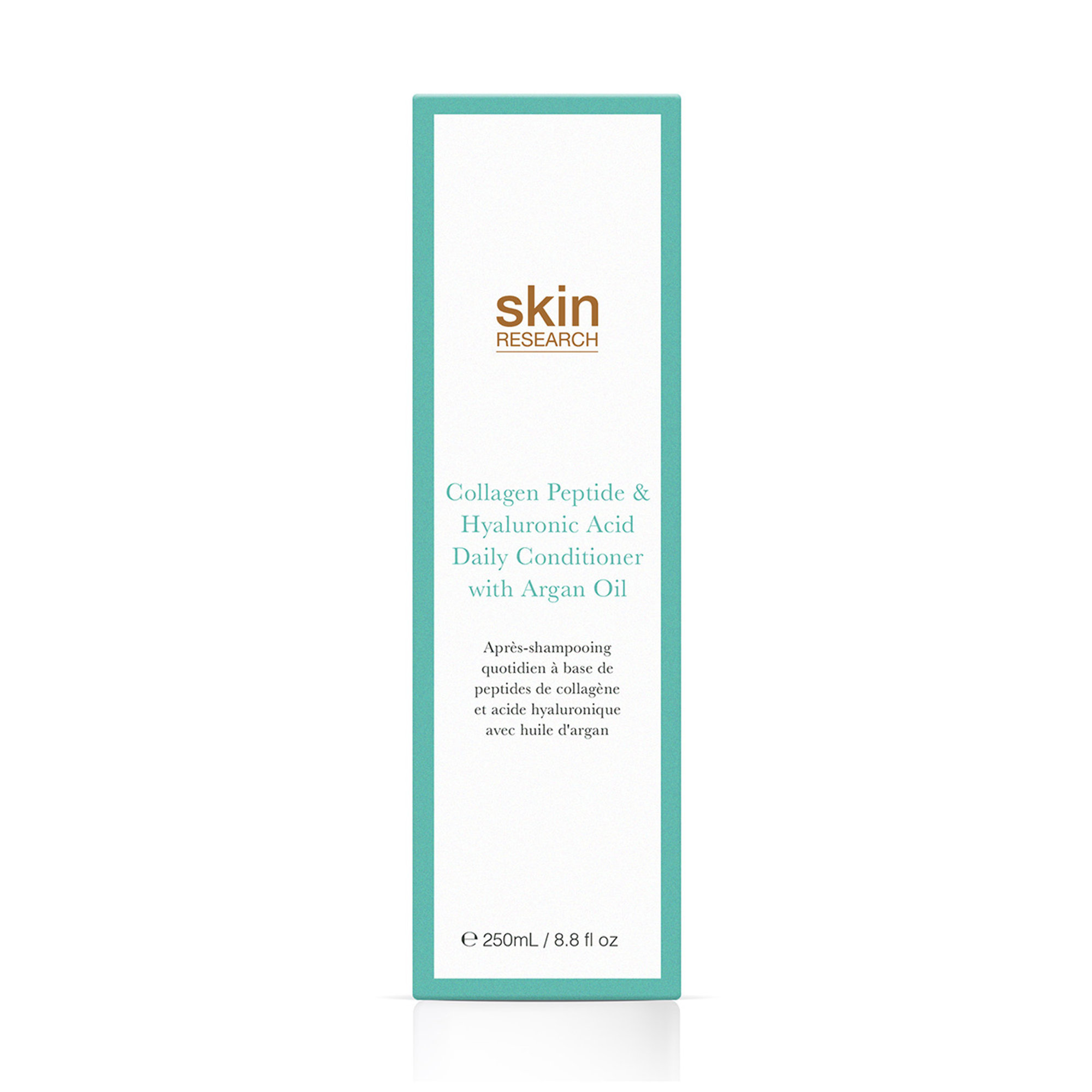 Balsamo quotidiano al collagene peptidico e acido ialuronico con olio di argan Skin Research vista2