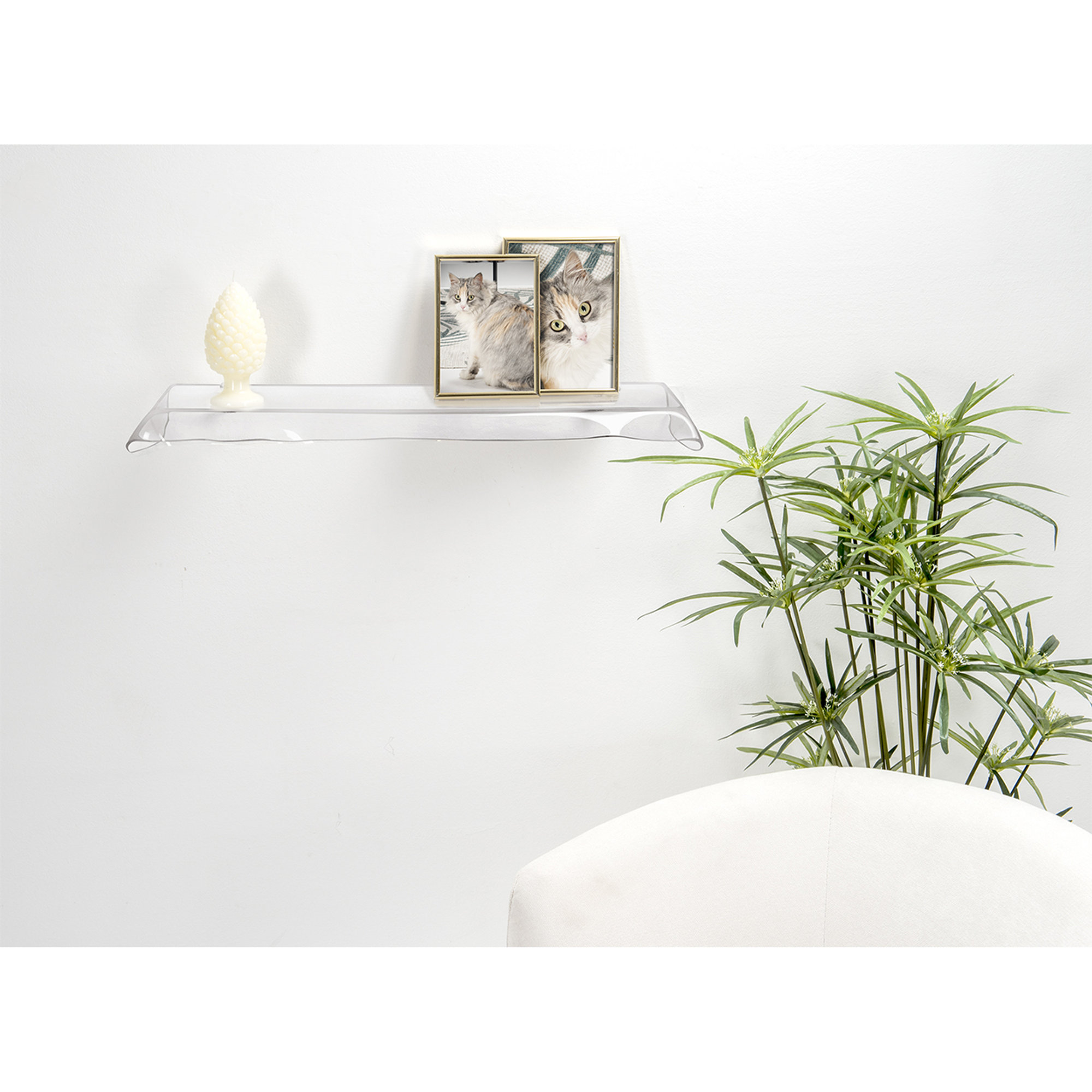 Draperie d'étagère transparente Iplex vista1