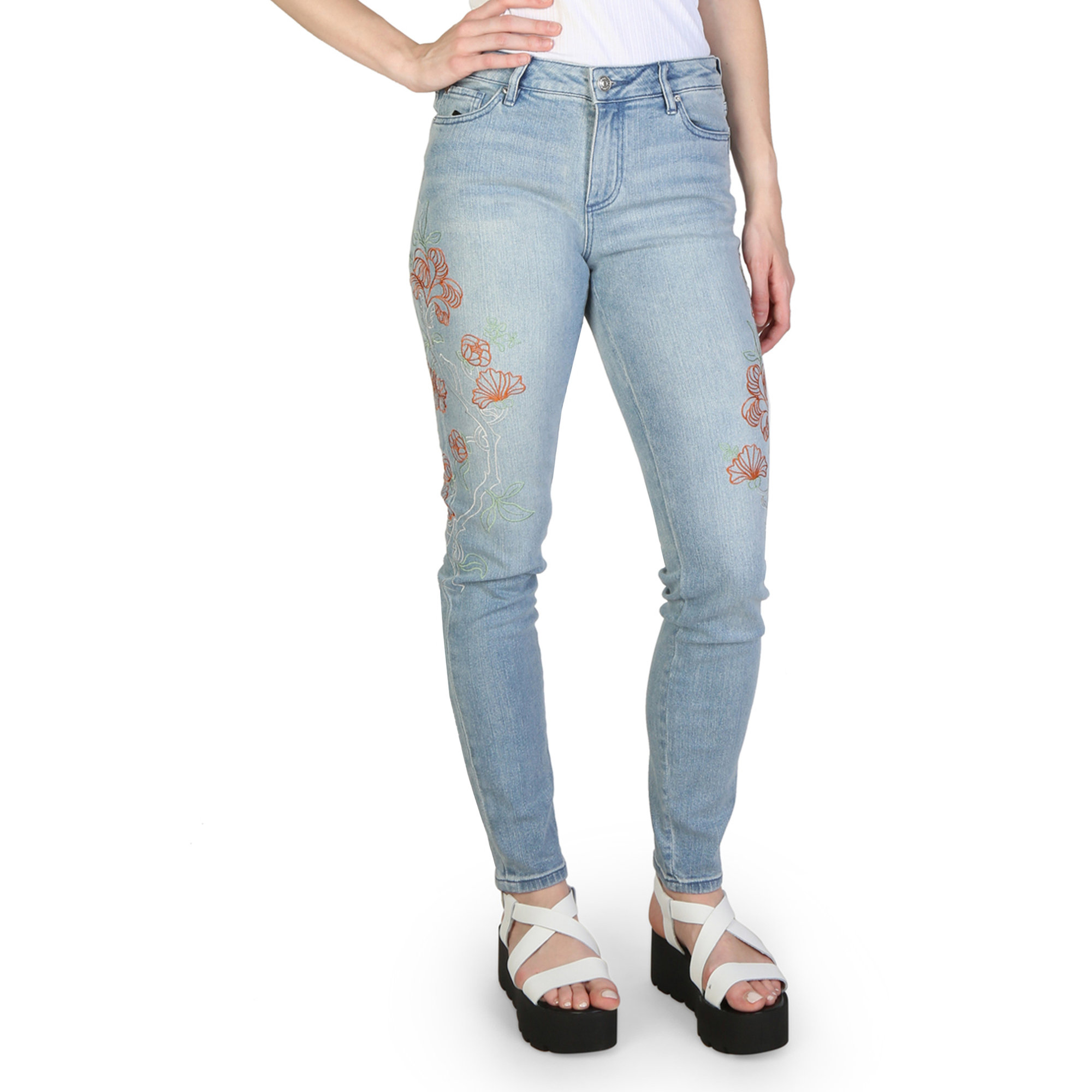 Jeans Blu Donna Armani Exchange  vista0