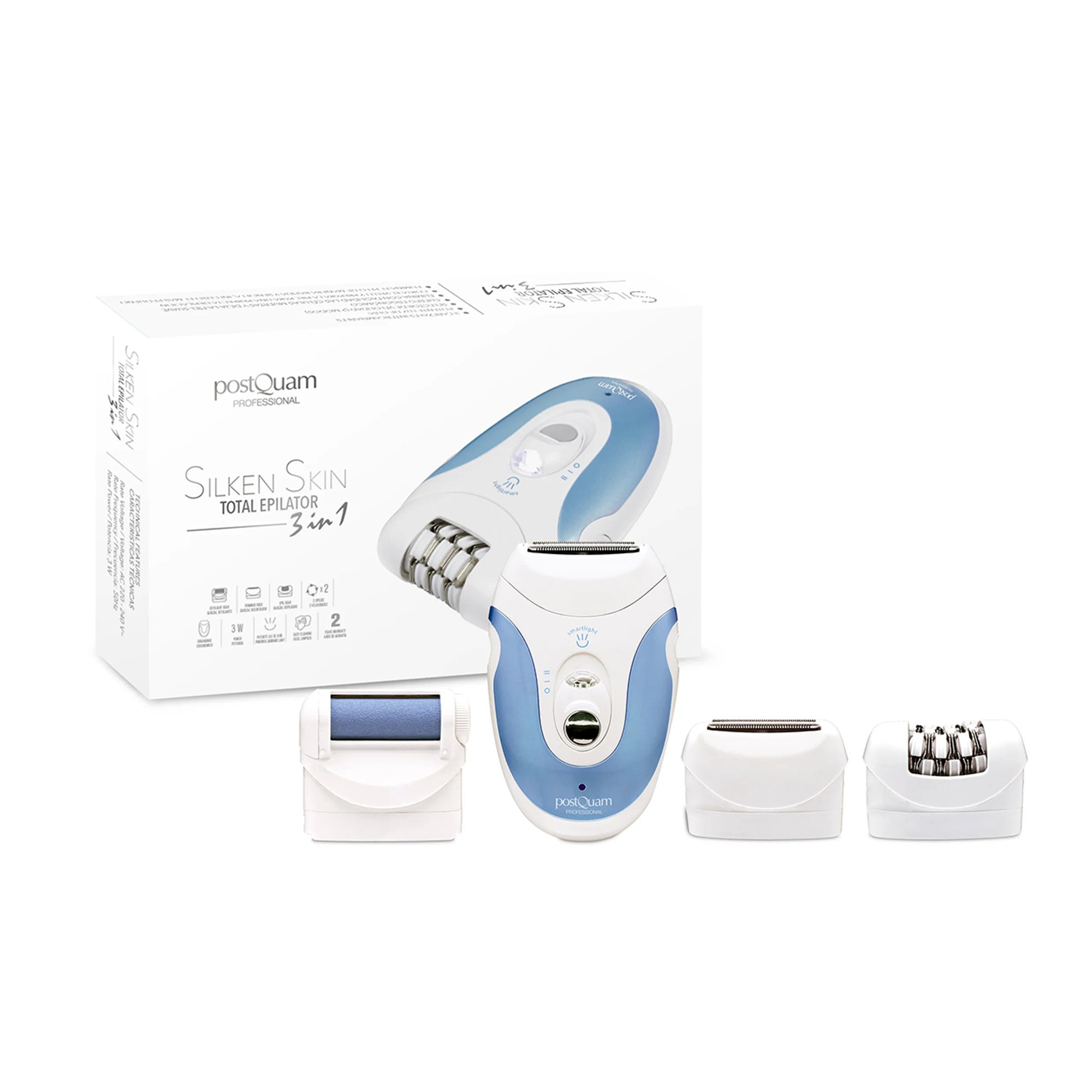 EPILATORE ELETTRICO 3 IN 1 Postquam vista0