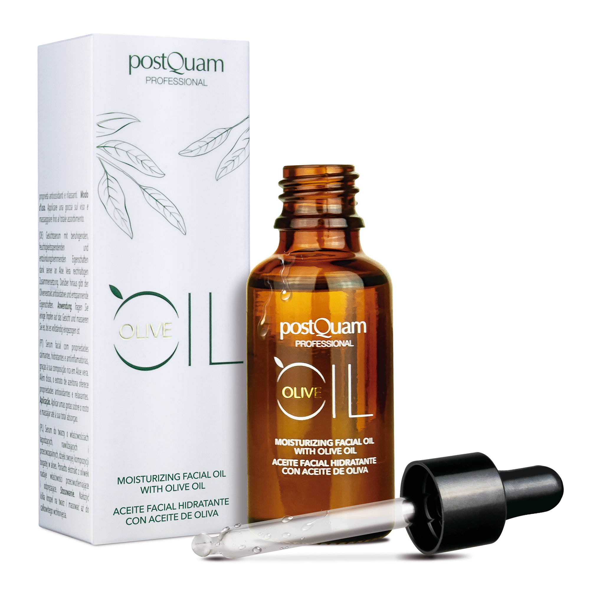 SIERO VISO ALL'OLIO D'OLIVA 30 ML Postquam vista0