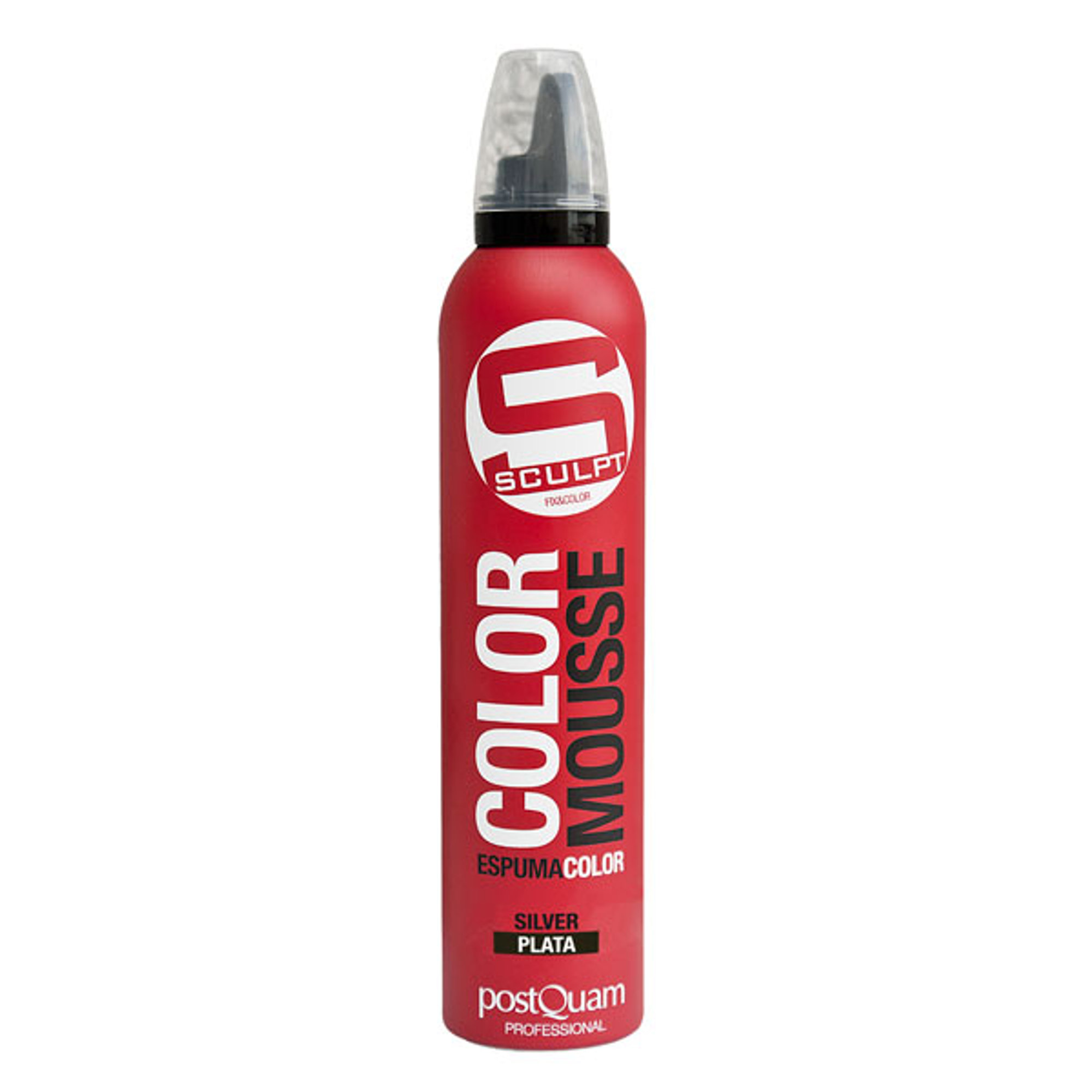 MOUSSE COLORATA ARGENTO 300 ML Postquam vista0