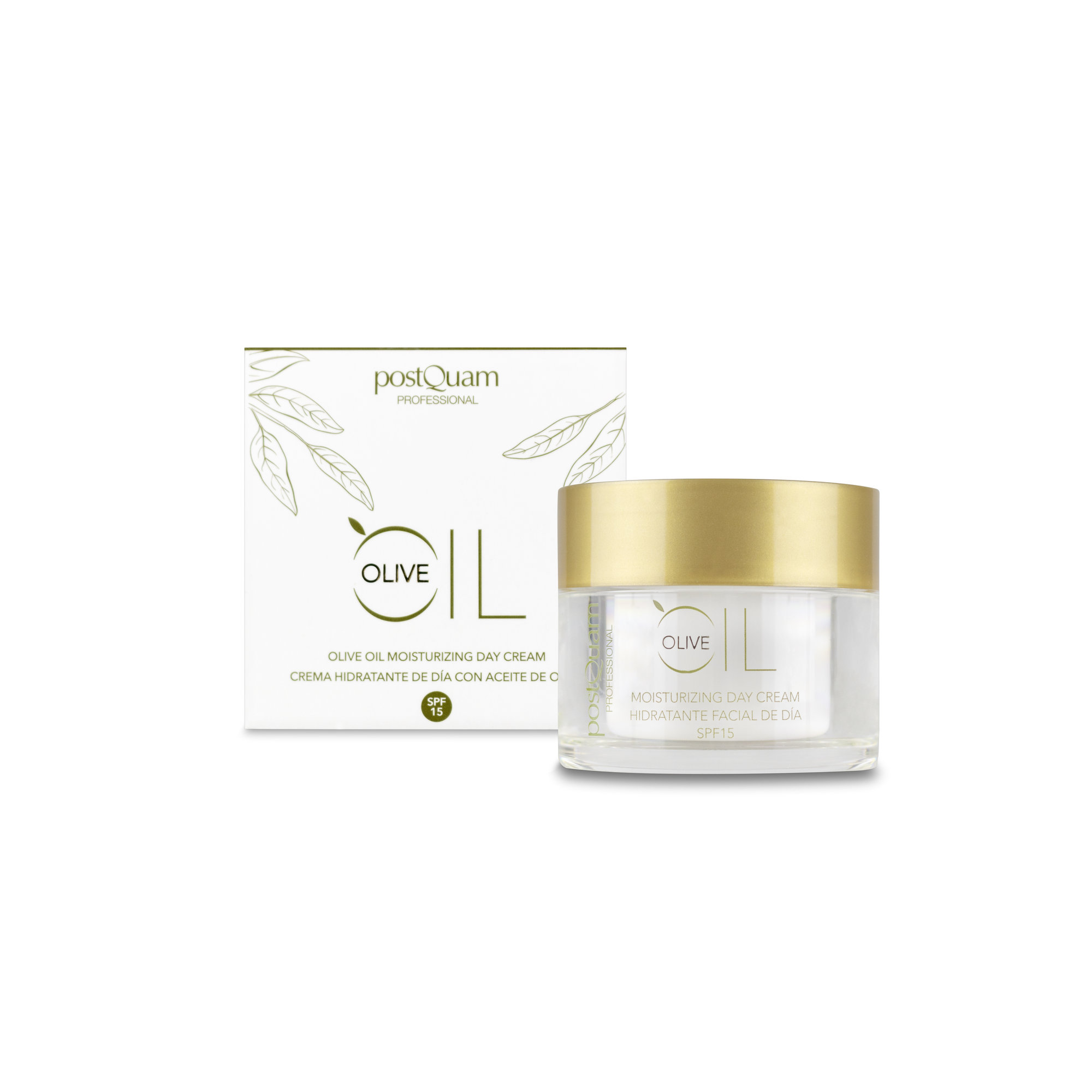 CREMA GIORNO SPF 15 OLIO D'OLIVA 50ML Postquam vista0