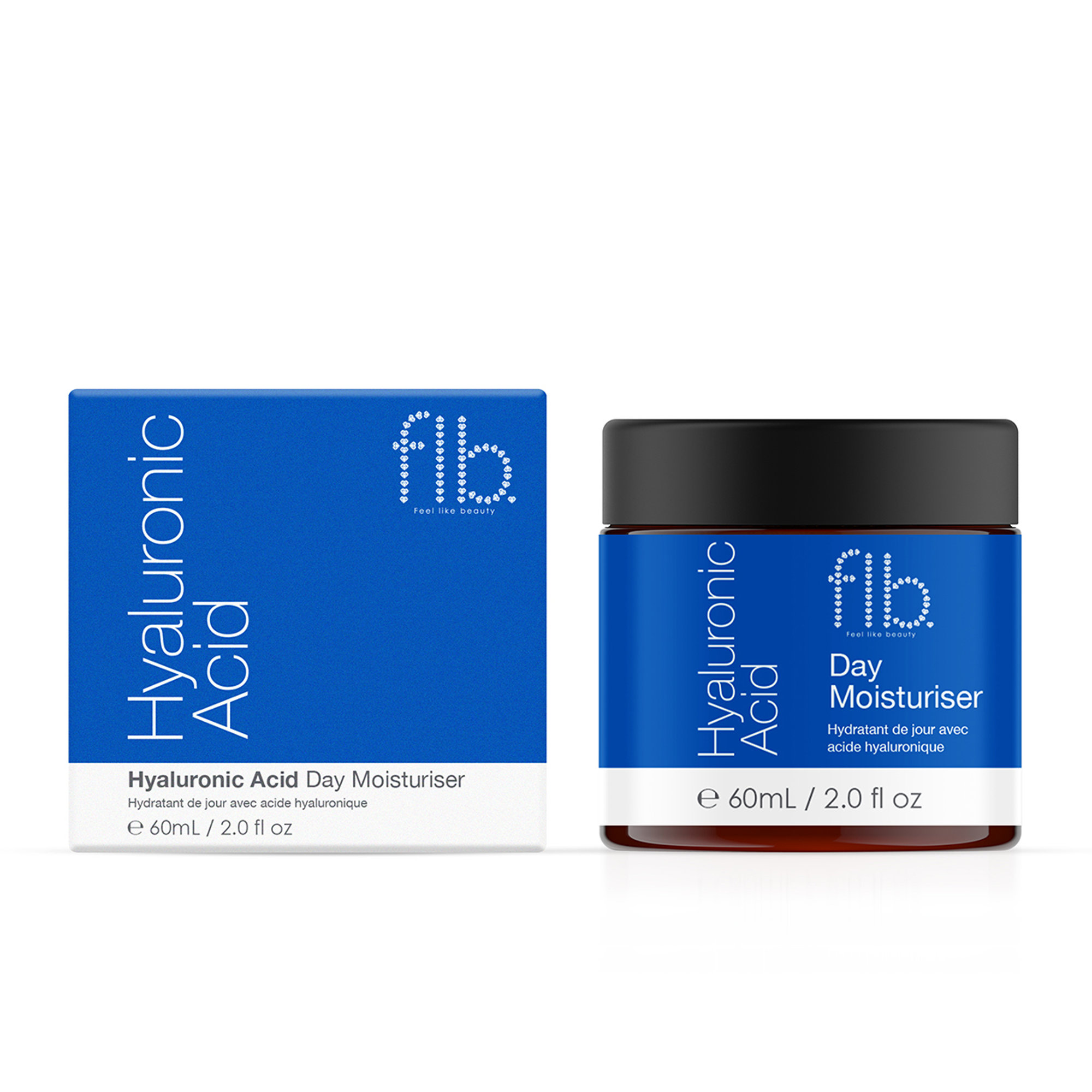 Hidratante Día Ácido Hialurónico 60ml Feel Like Beauty vista1