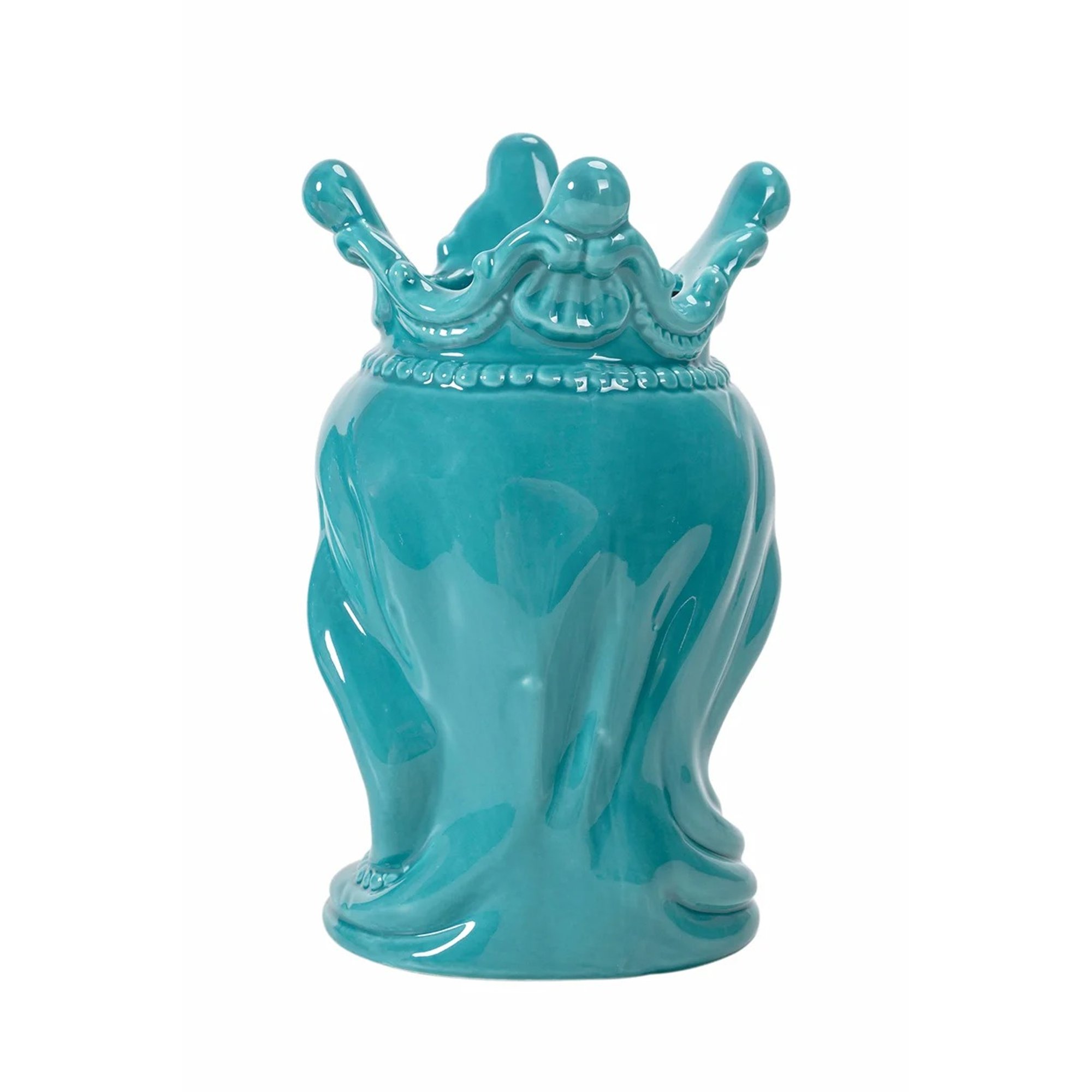 Sicilia set 2 Testa di Moro 2 assortimenti turchese 19,5 cm Villa D'Este Home Tivoli 1996 vista3