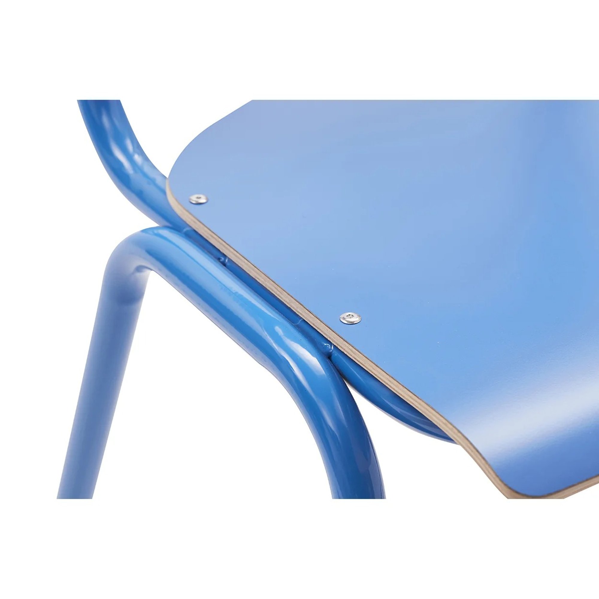 Set 2 Stoelen BACK TO SCHOOL blauw Zanini design vista5