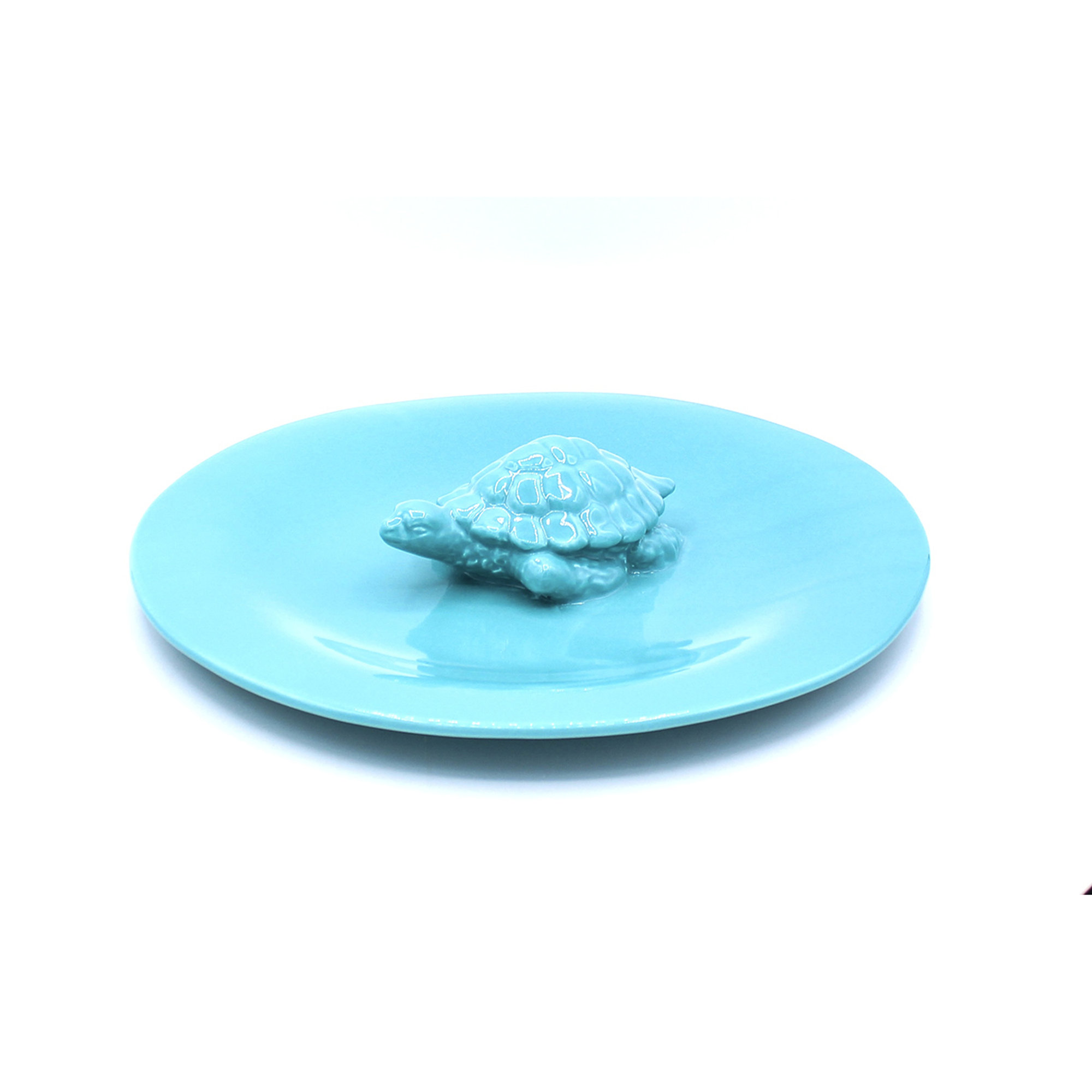 Piatto Linette, azzurro lucido Ceramiche Rebirth vista0