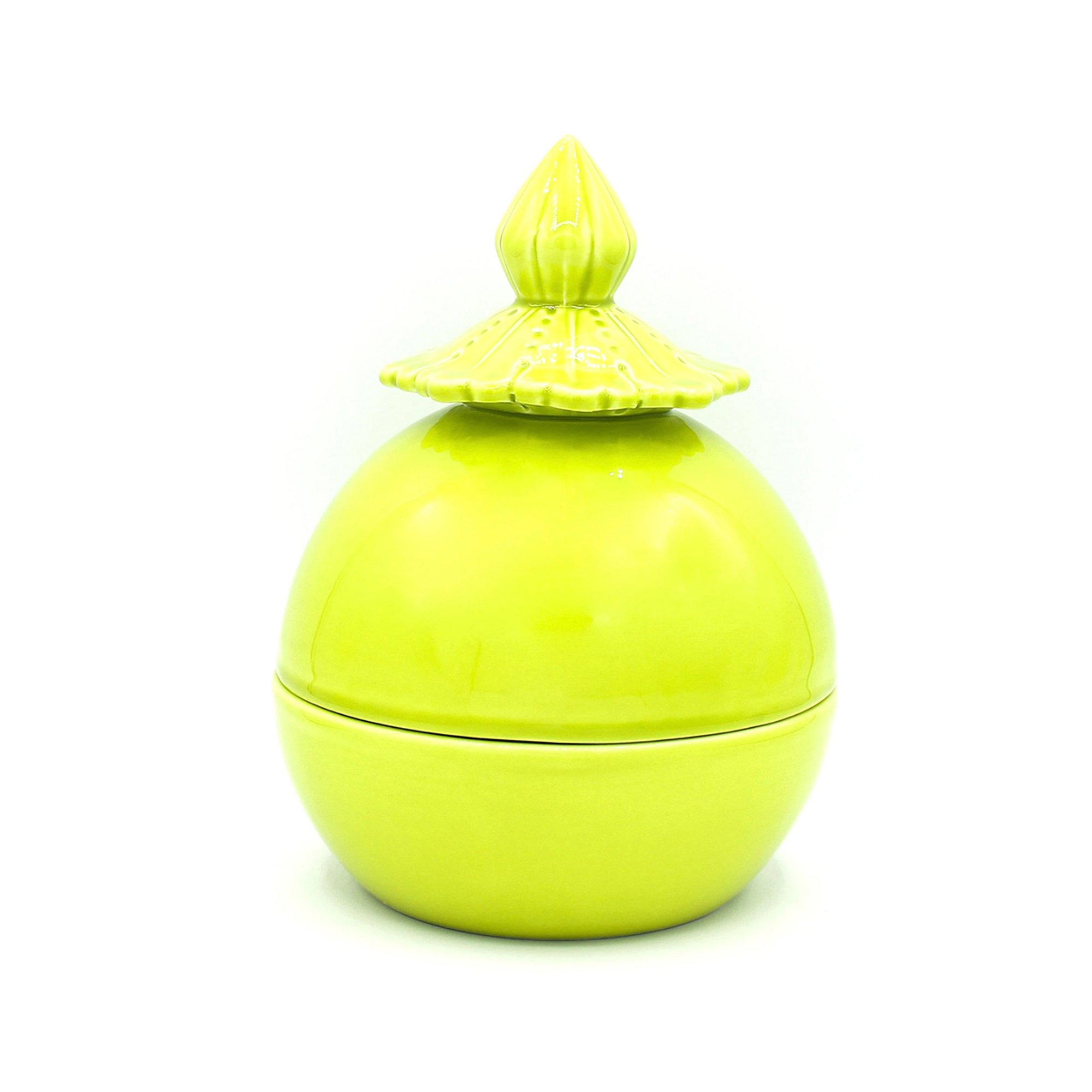 Scatolina Pomello antico, verde mela lucido Ceramiche Rebirth vista0
