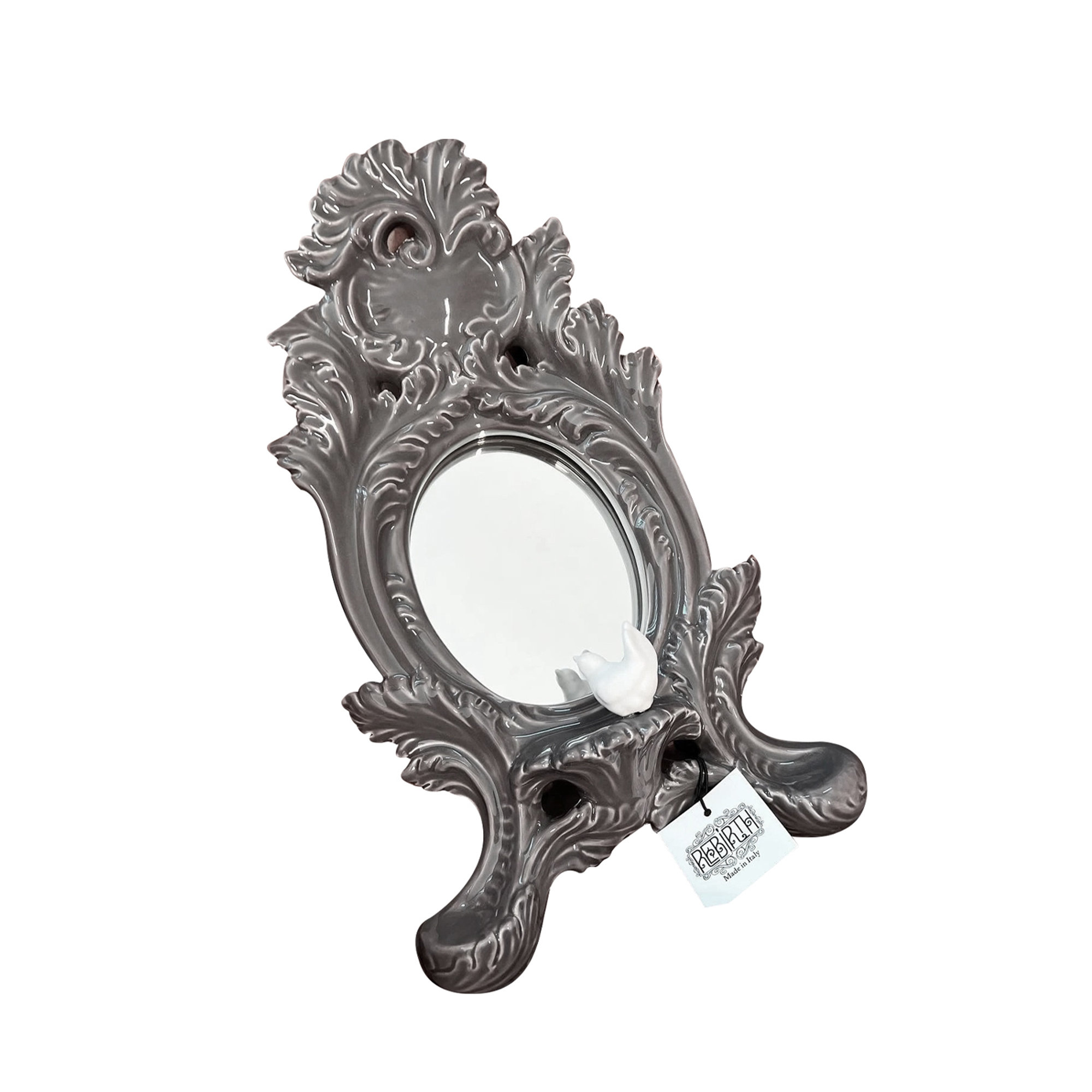 Specchierina, tabacco lucido Ceramiche Rebirth vista0
