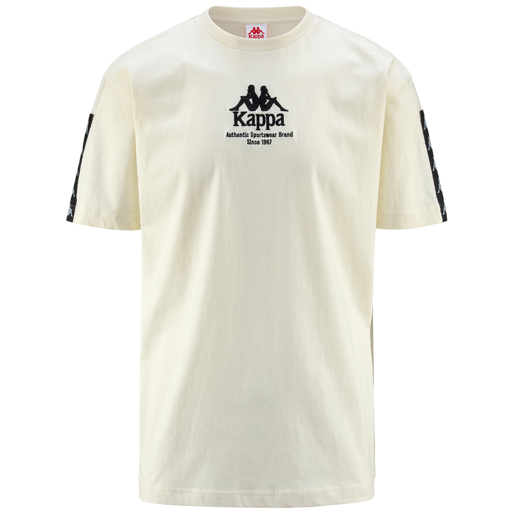 Kappa t-shirt banda Vasto panna Kappa vista0