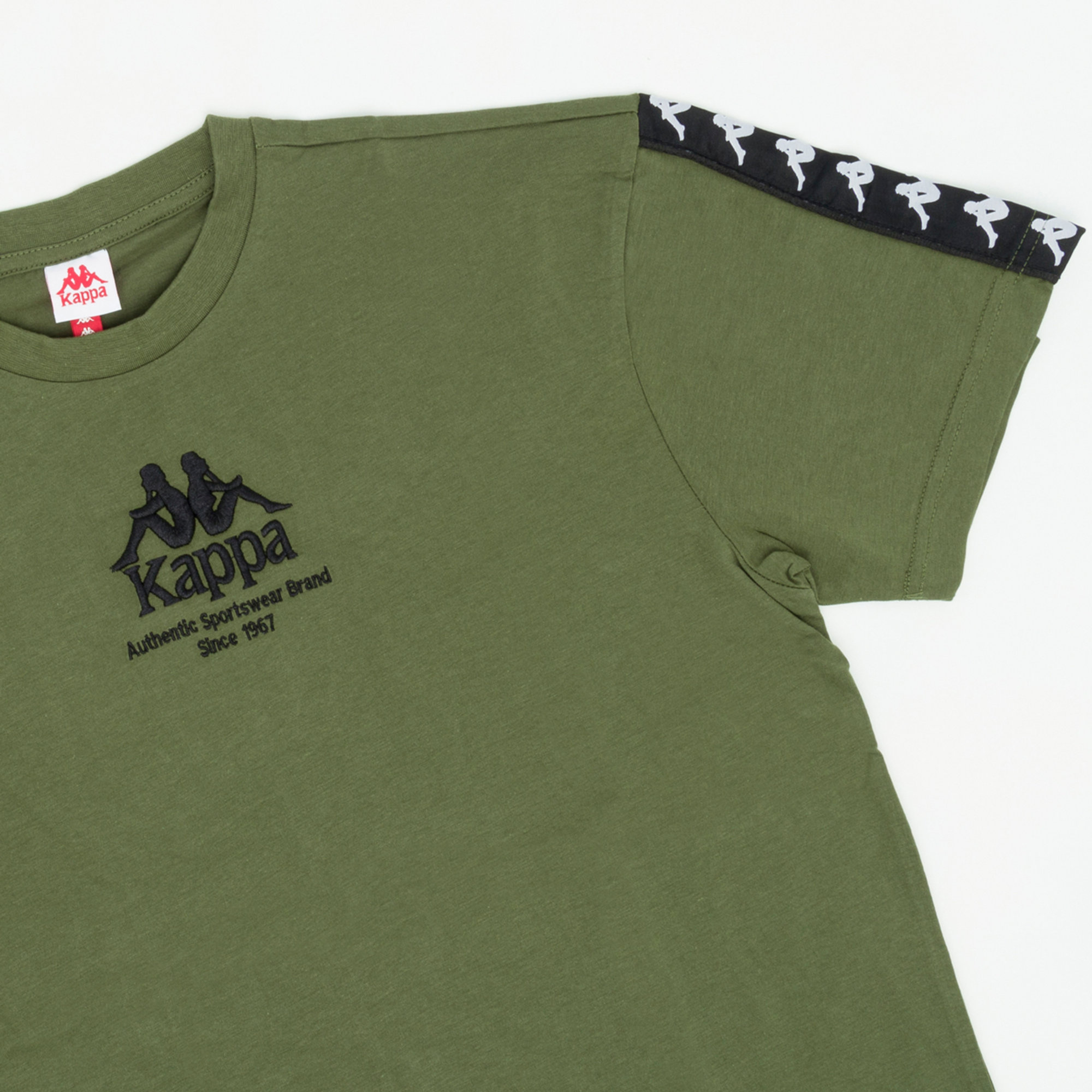 Kappa t-shirt banda Vasto verde prezzemolo Kappa vista2