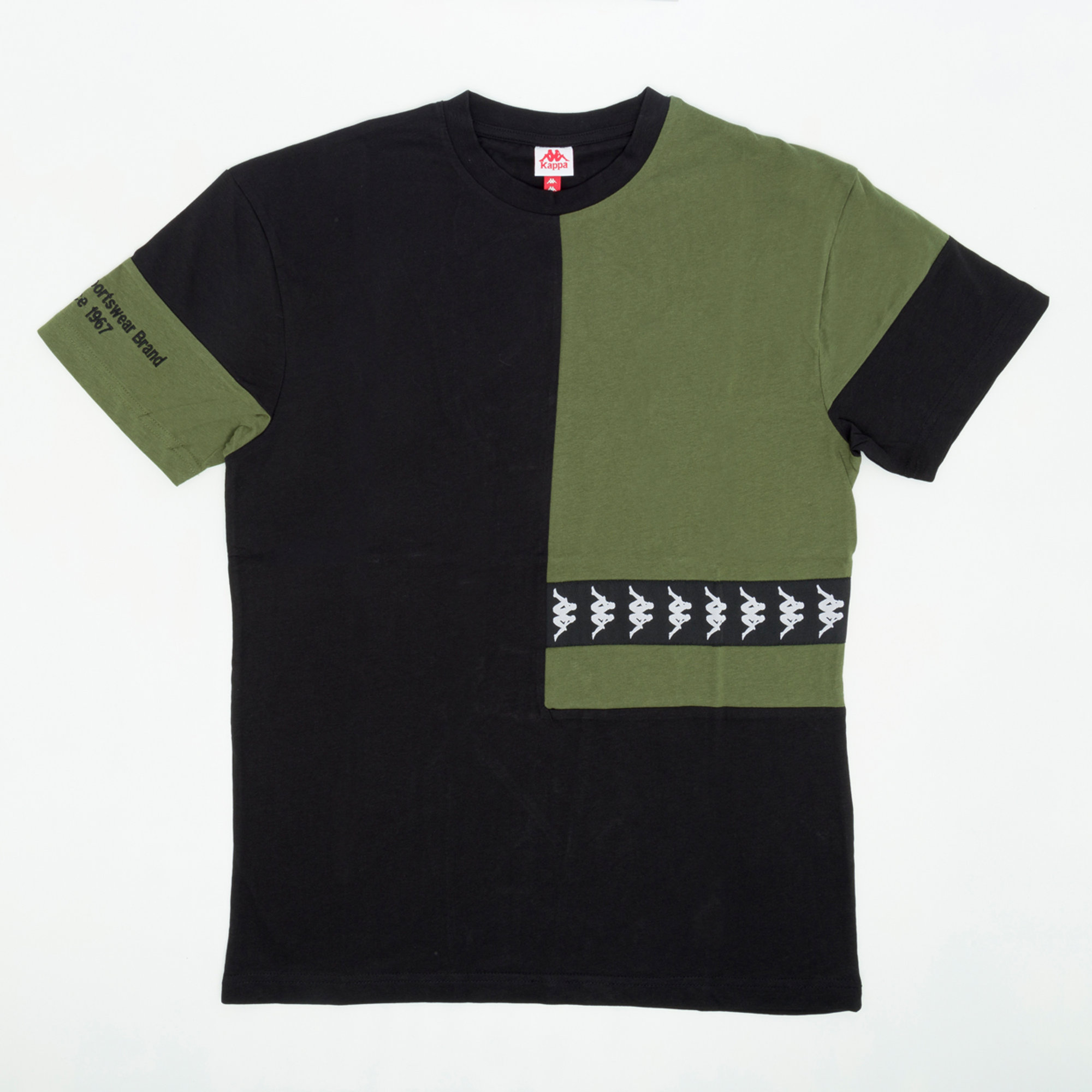 Kappa t-shirt banda Vision color block Kappa vista0