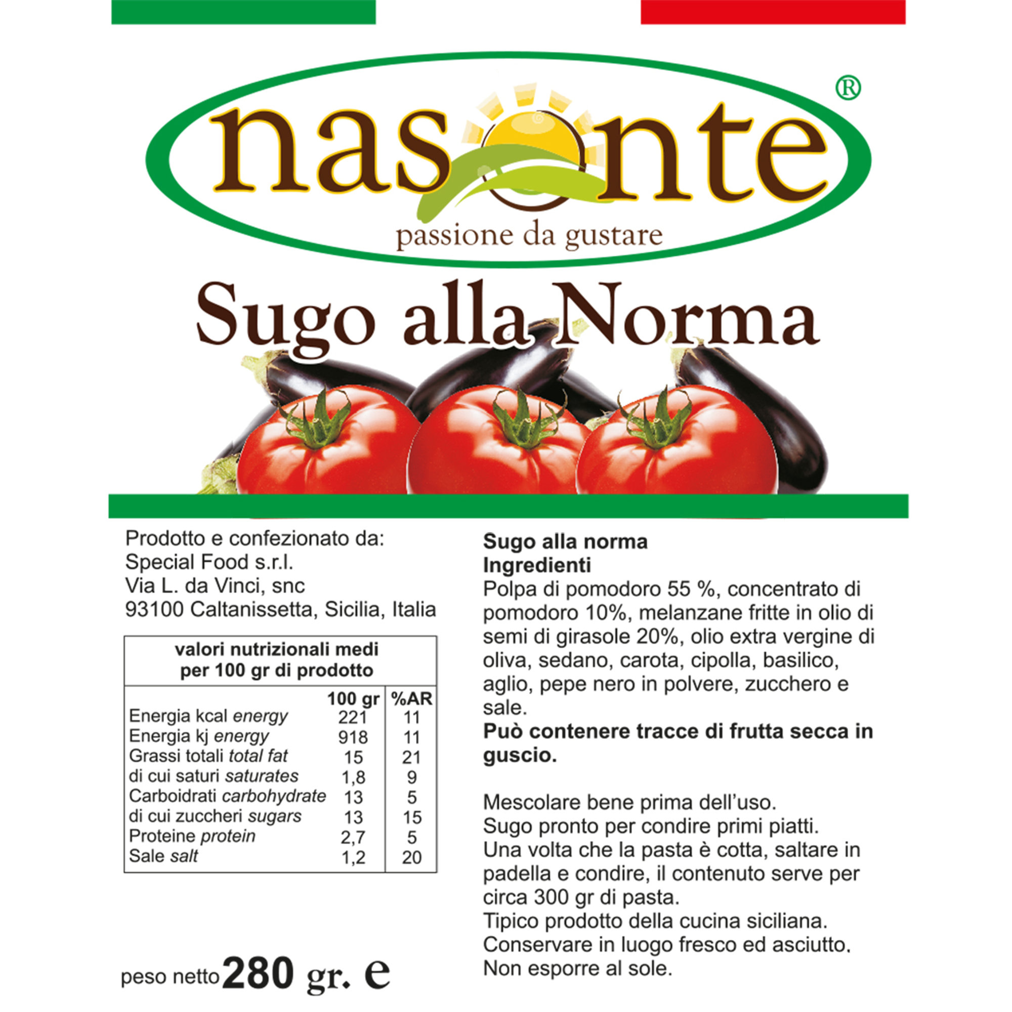 Box Trinacria in tavola con 6 vasetti misti Nasonte vista5