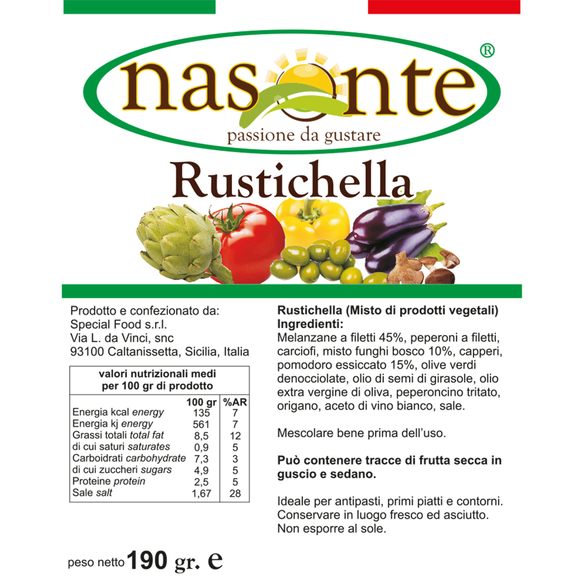 Box Sicilia da gustare con 6 vasetti misti Nasonte vista5