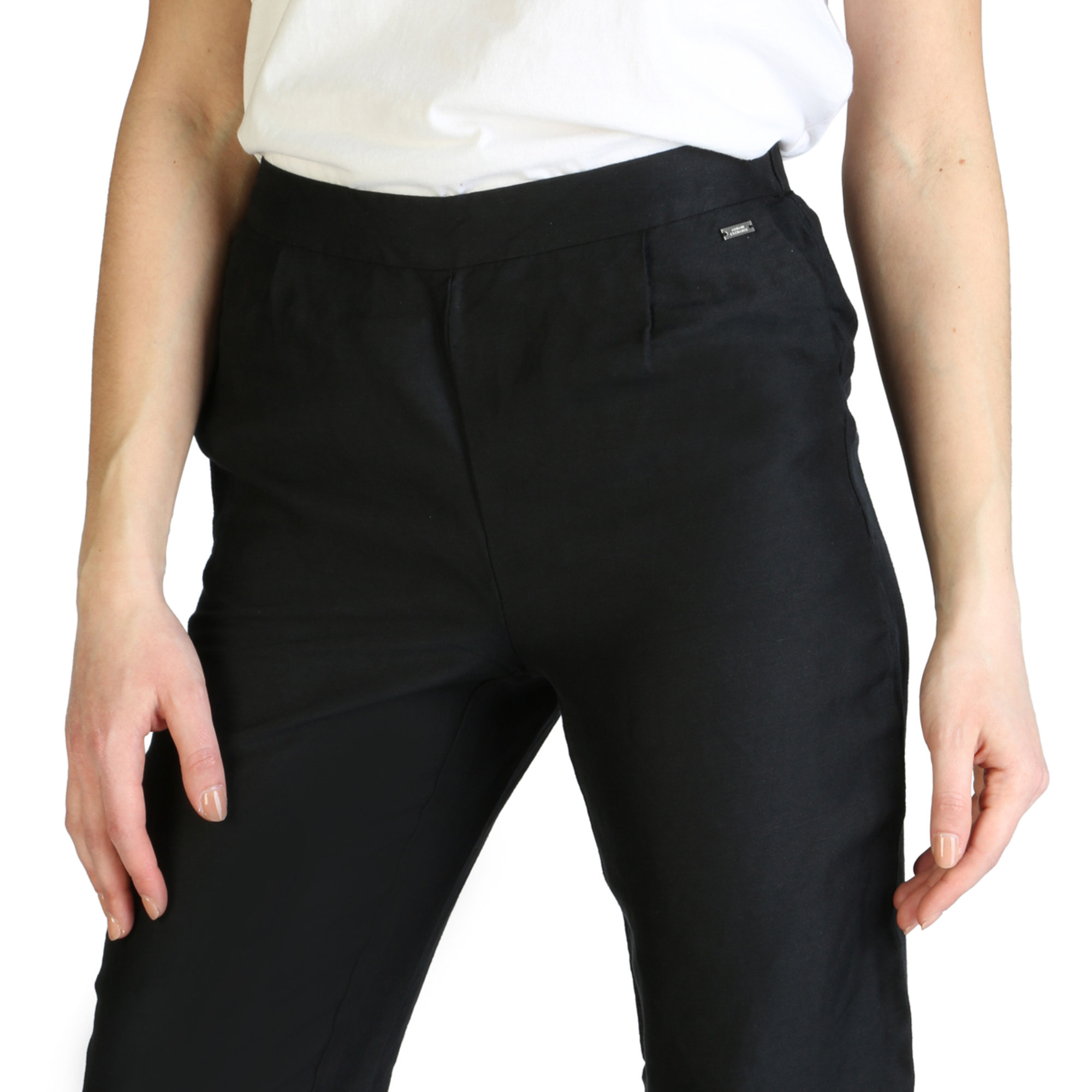 Pantaloni Nero Donna Armani Exchange  vista2