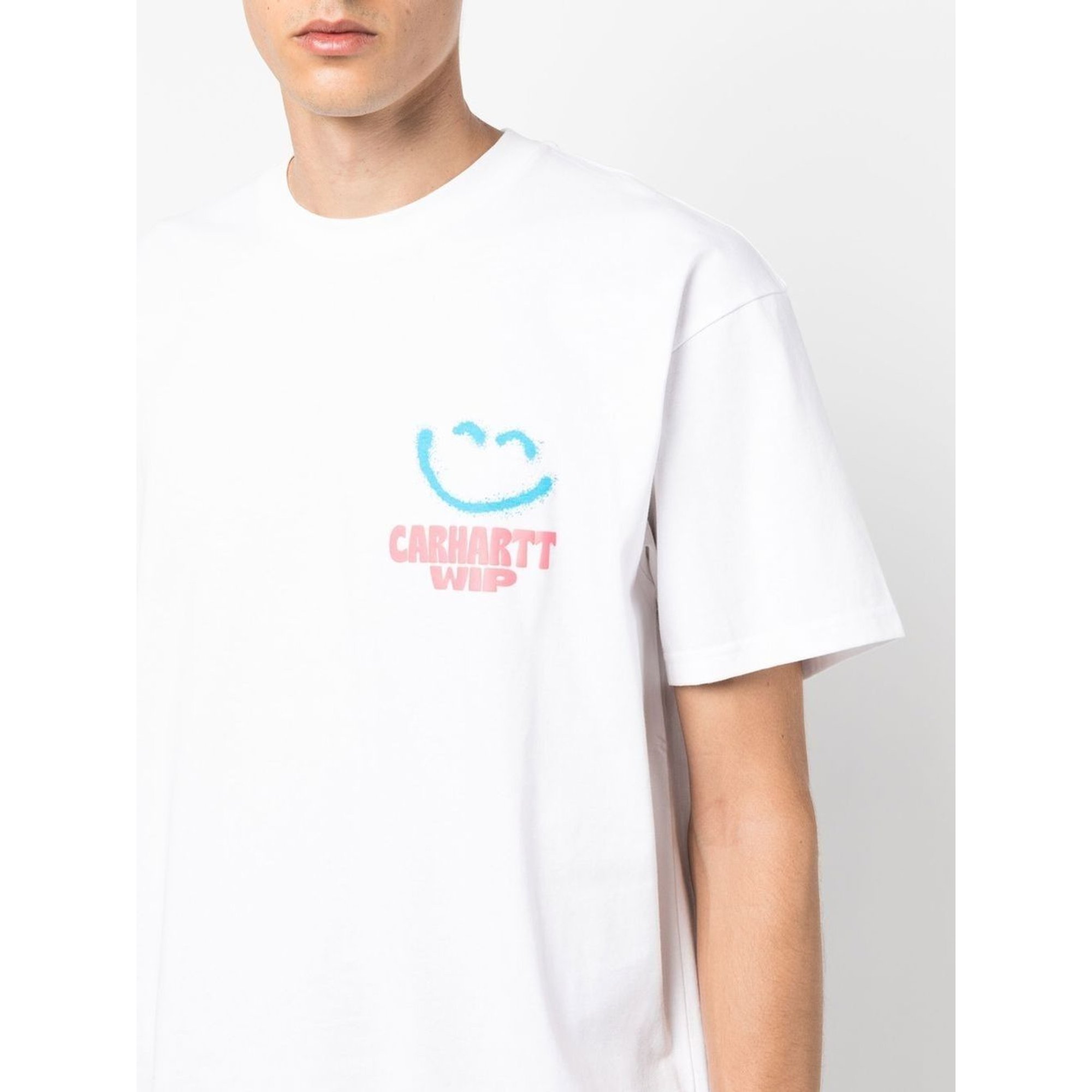 Camiseta Happy Script S/s CARHARTT WIP vista3