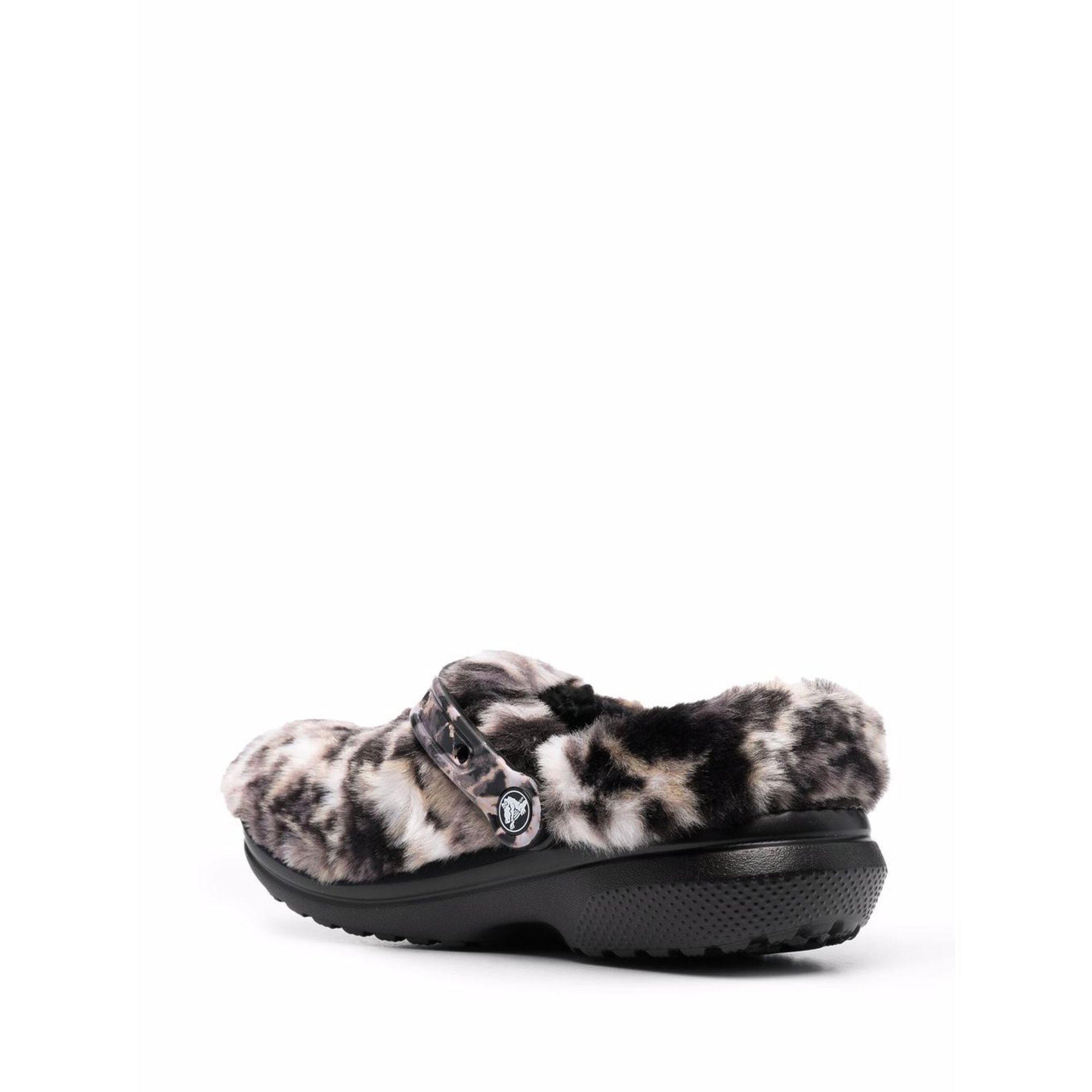 Mules classiques en fourrure Sure W Crocs vista2