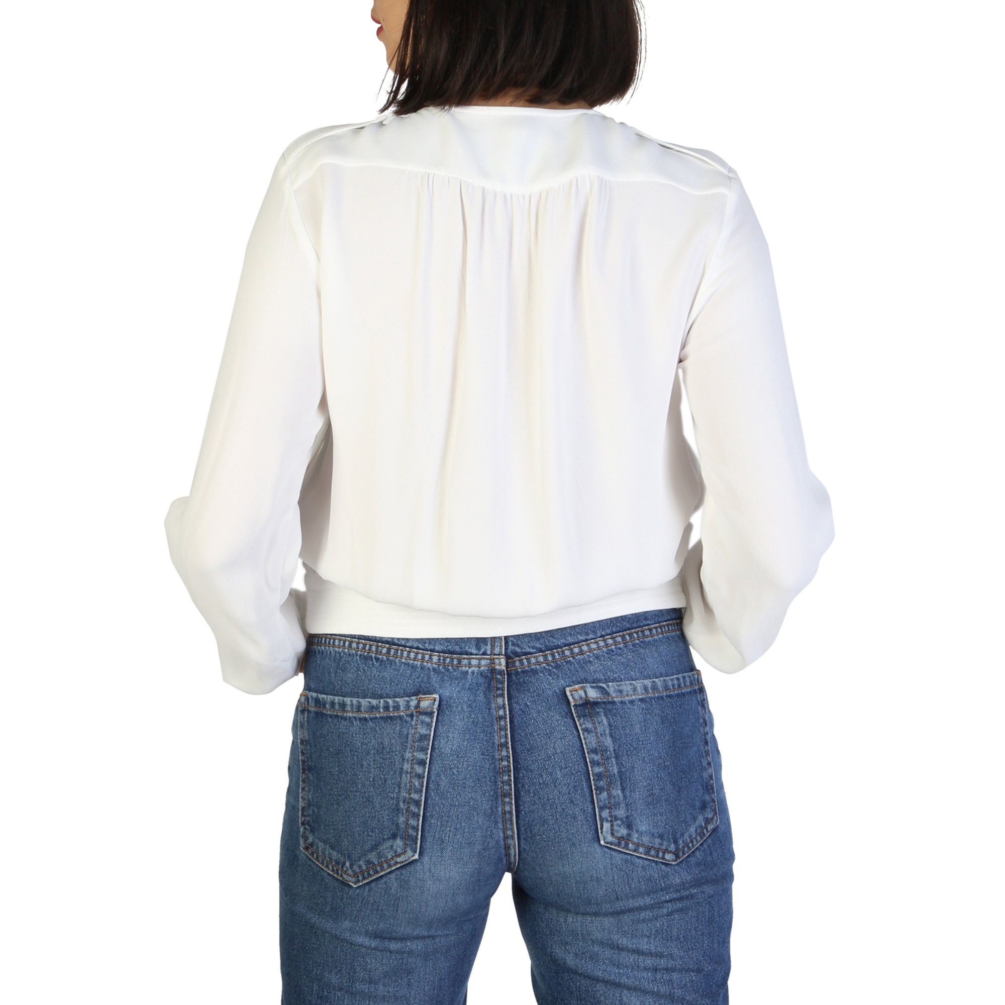 Giacca Classica Bianco Donna Armani Jeans vista1