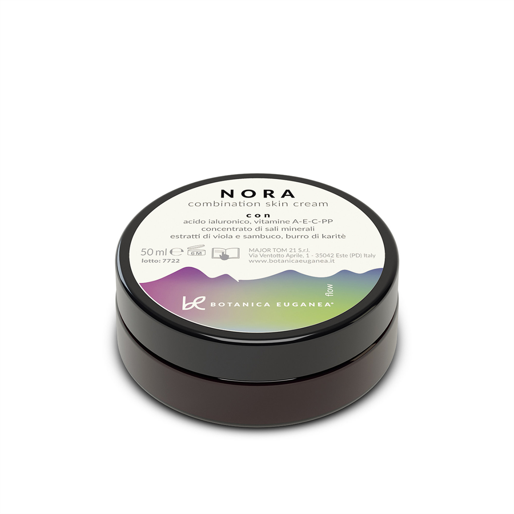 NORA - crema viso pelli miste e grasse 50ml Botanica Euganea vista0