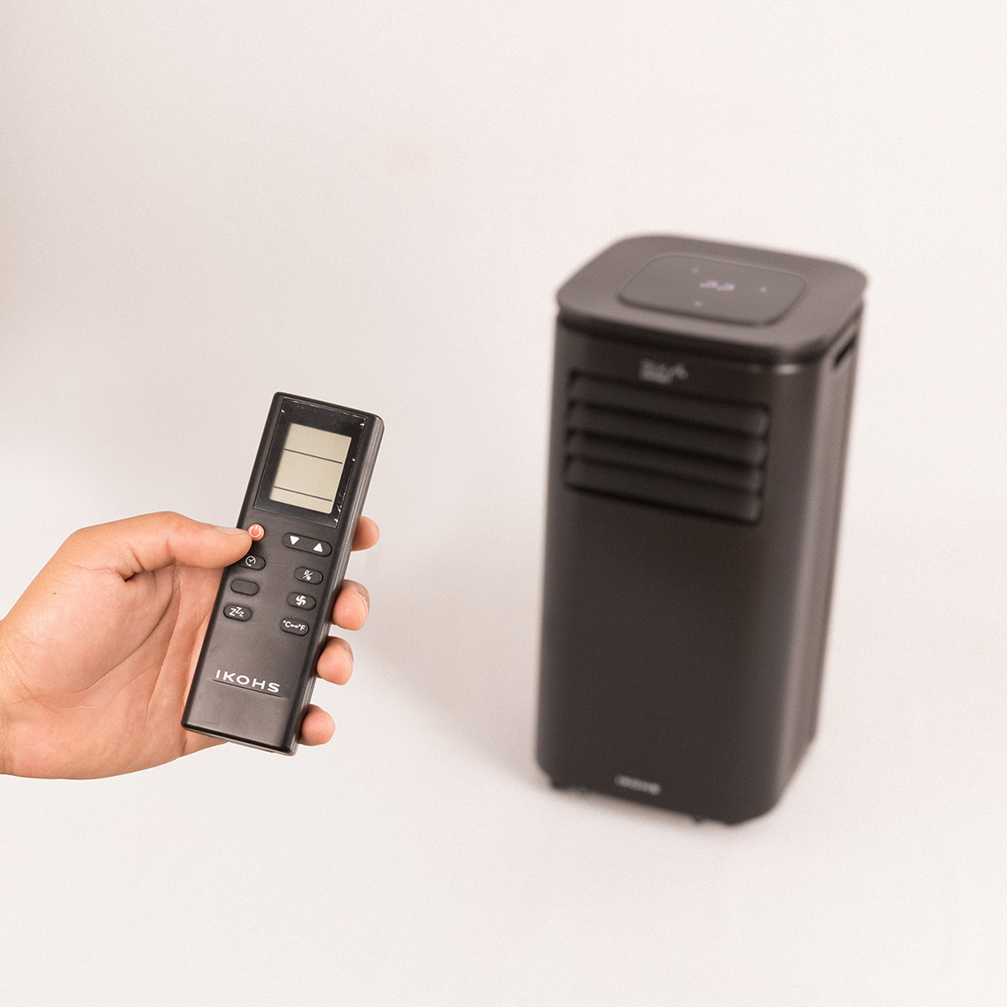 SILKAIR CONNECT - Climatizzatore portatile 3 in 1, nero Create vista3