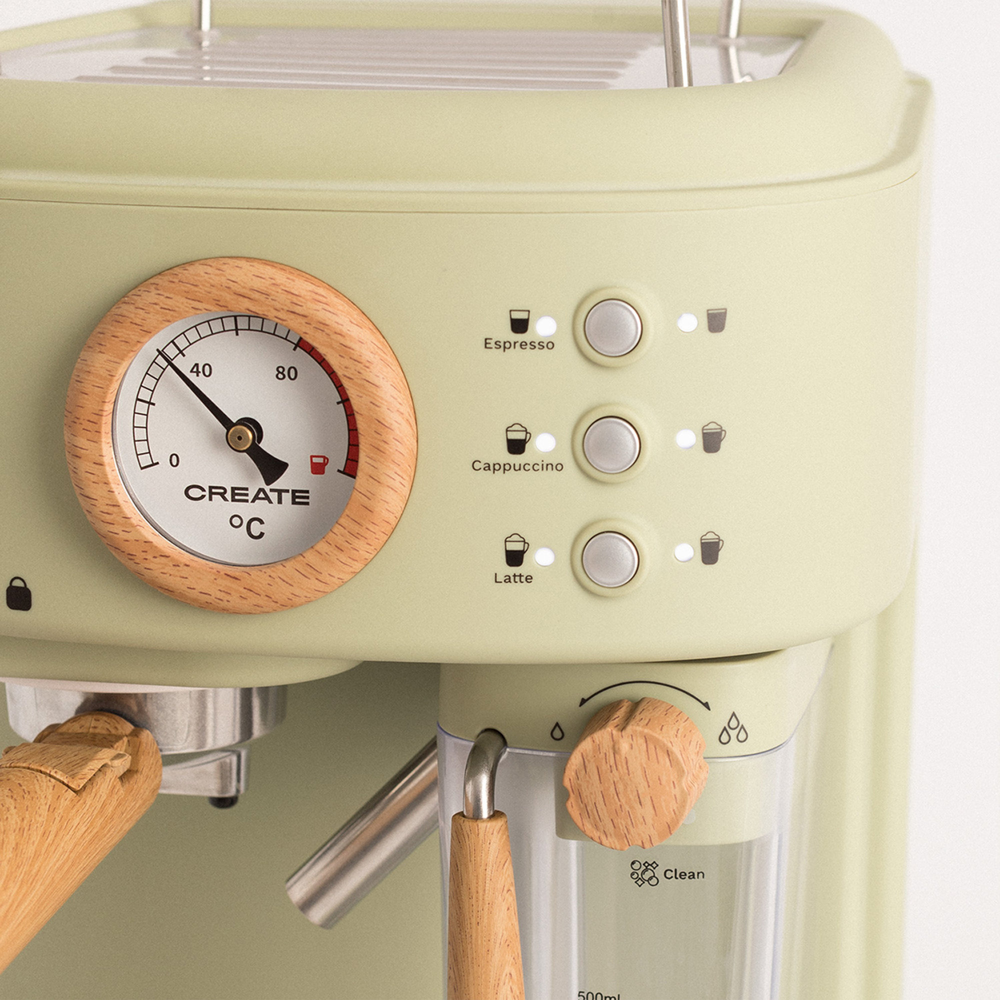 THERA MATT PRO - Macchina da caffè espresso semiautomatica 20 bar, verde Create vista2