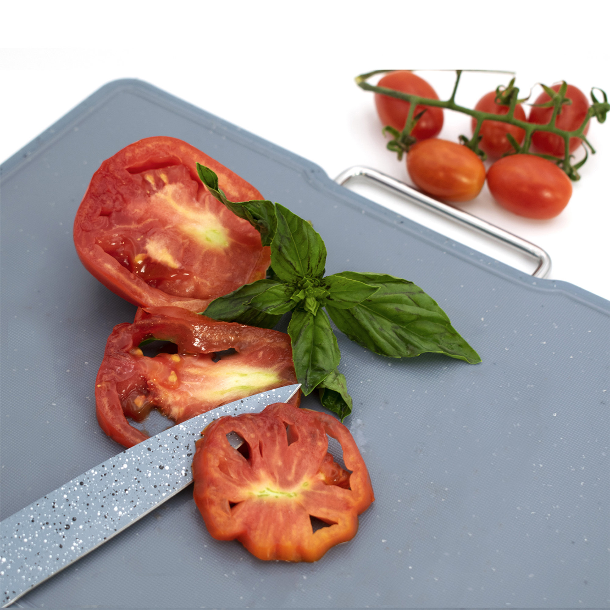 Juego de 3 tablas de cortar con efecto granito «Pierre Gourmet» con rejilla de acero inoxidable Bisetti vista4