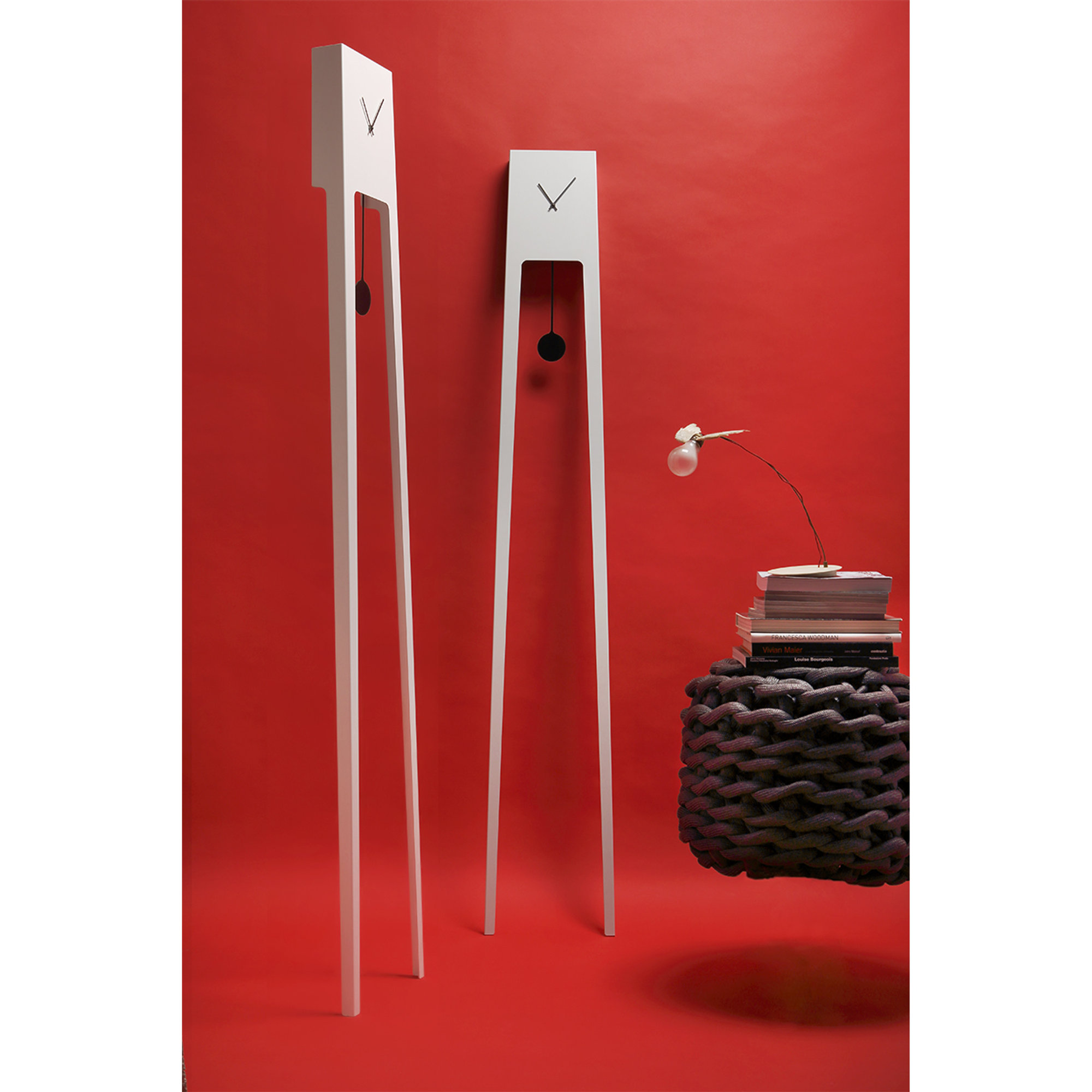 COVO Tiuku pendulum clock, grey Covo vista3