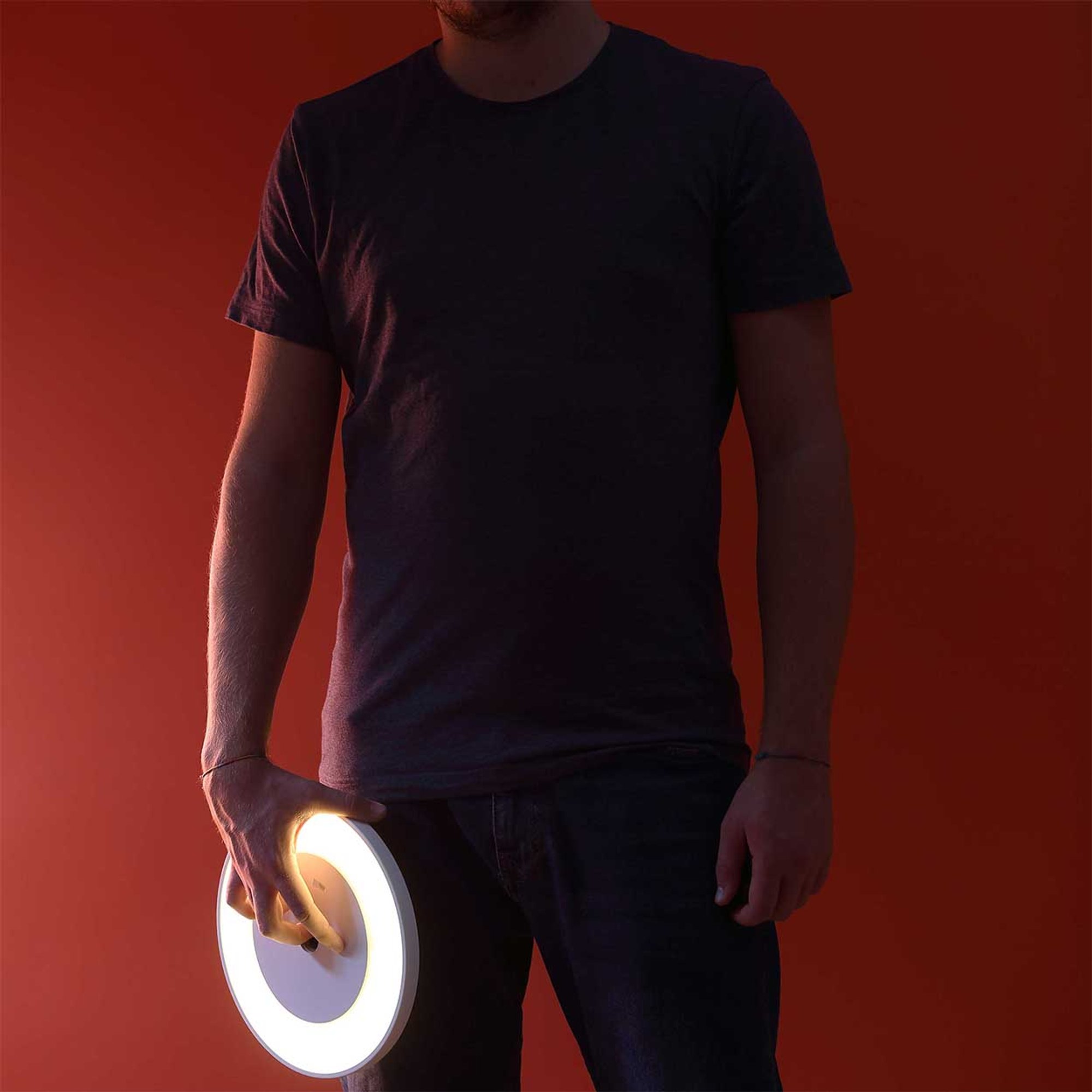 COVO Kabellose Tischlampe Edvige, weiß Covo vista26