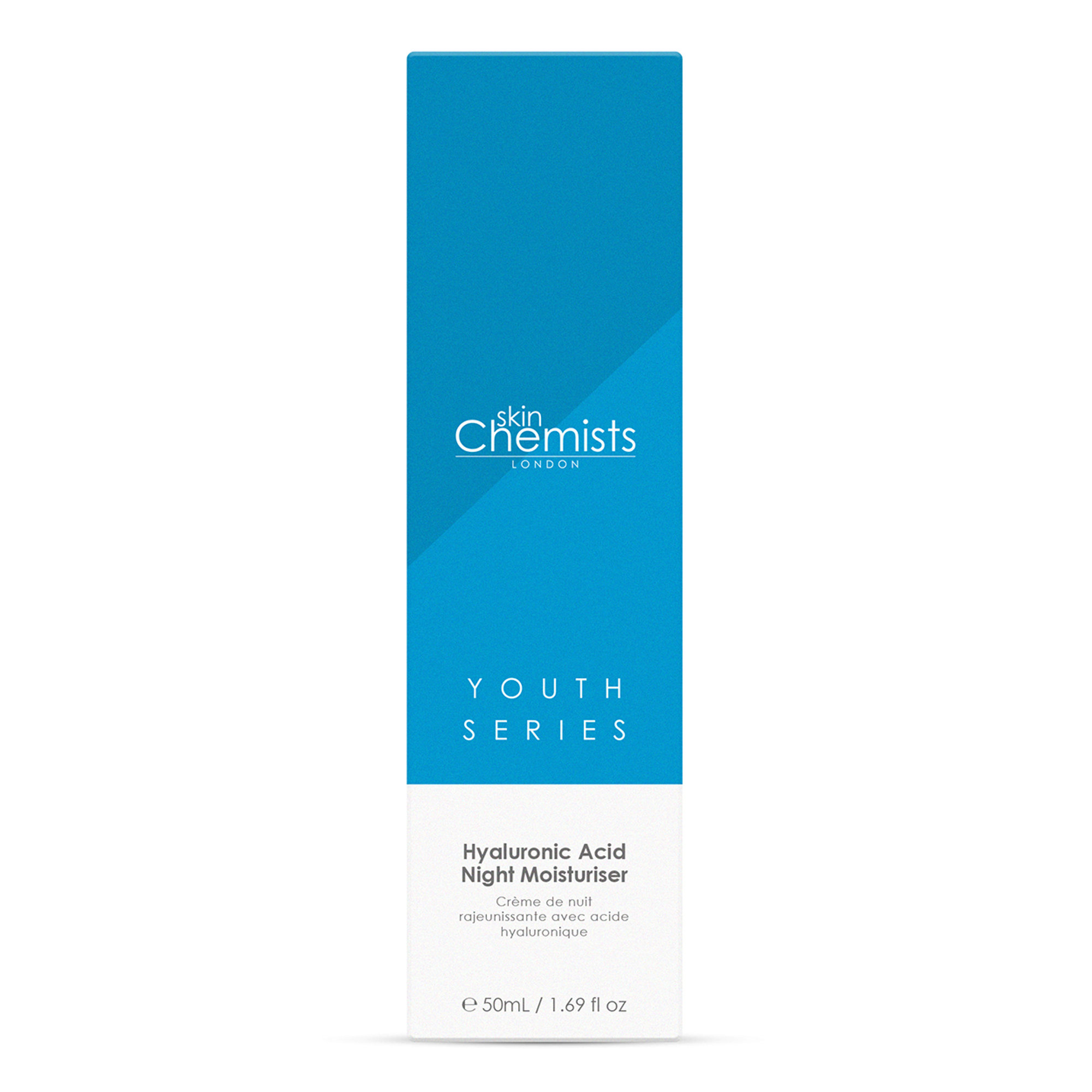 Crema notte all'acido ialuronico 50ml Skin Chemists Youth Series vista1