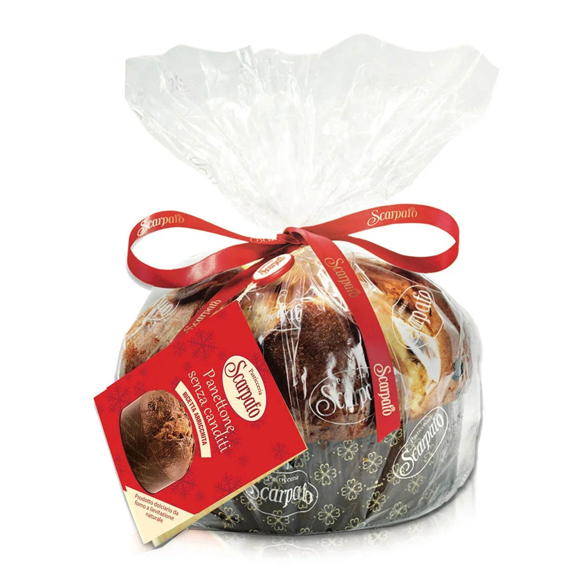 Panettone Ilman Kandeja 1 kg Scarpato vista0