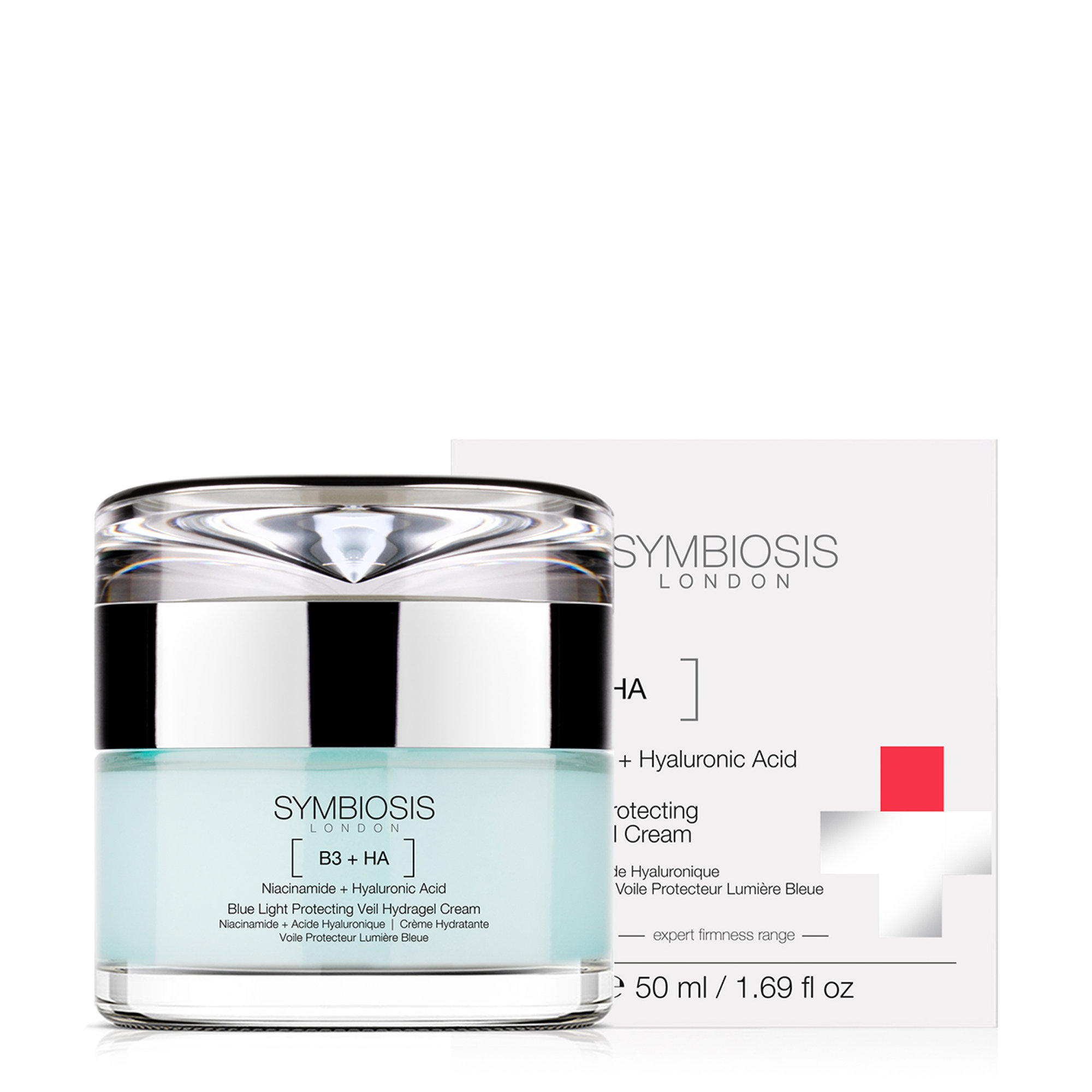 Niacinamide + Hyaluronic Acid Blue Light Protecting Veil Hydragel Cream - 50 ml SYMBIOSIS vista0