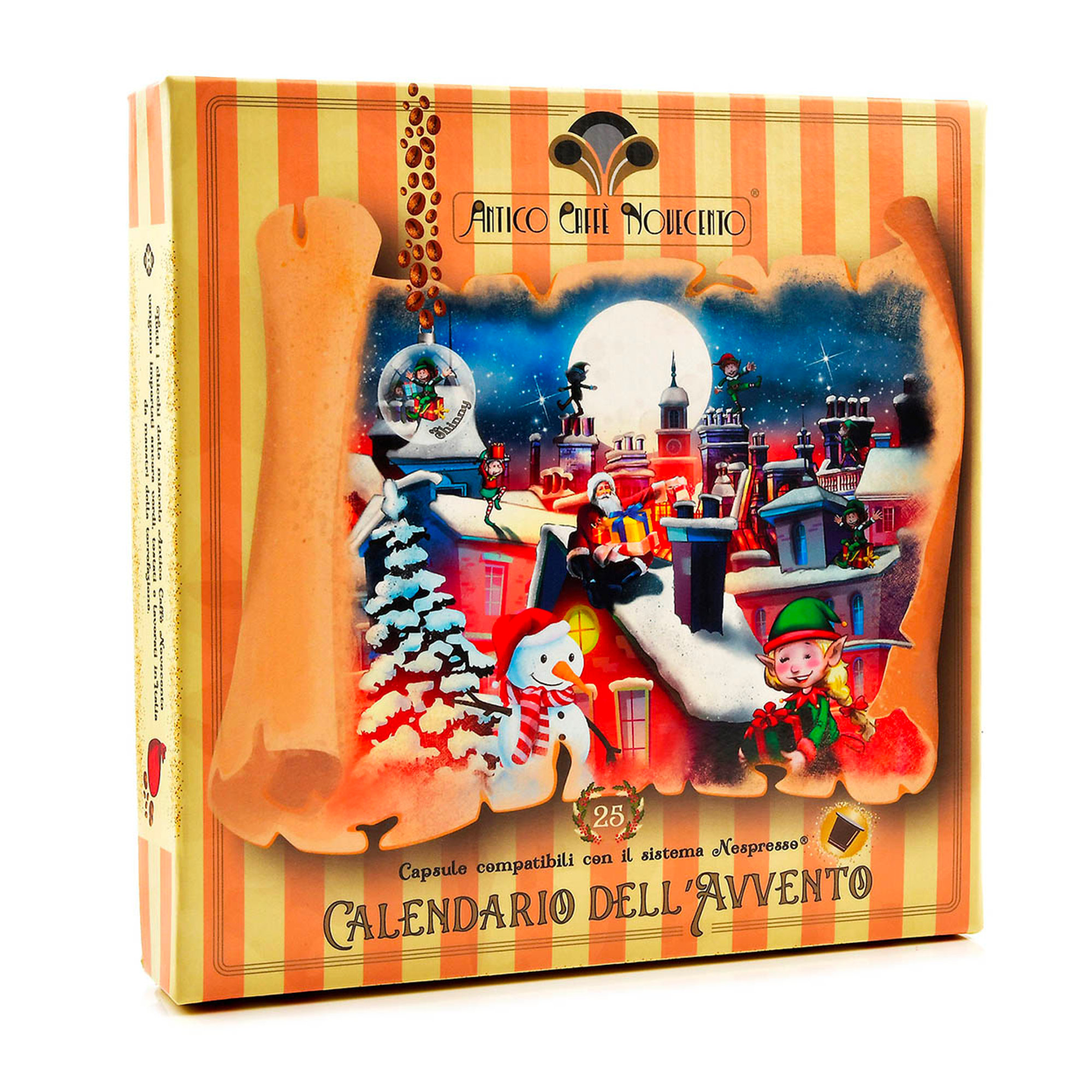 Antico Caffè Novecento Calendario Avvento 25 Capsule Compatibili Nespresso (125 Gr) Antico Caffè Novecento vista0