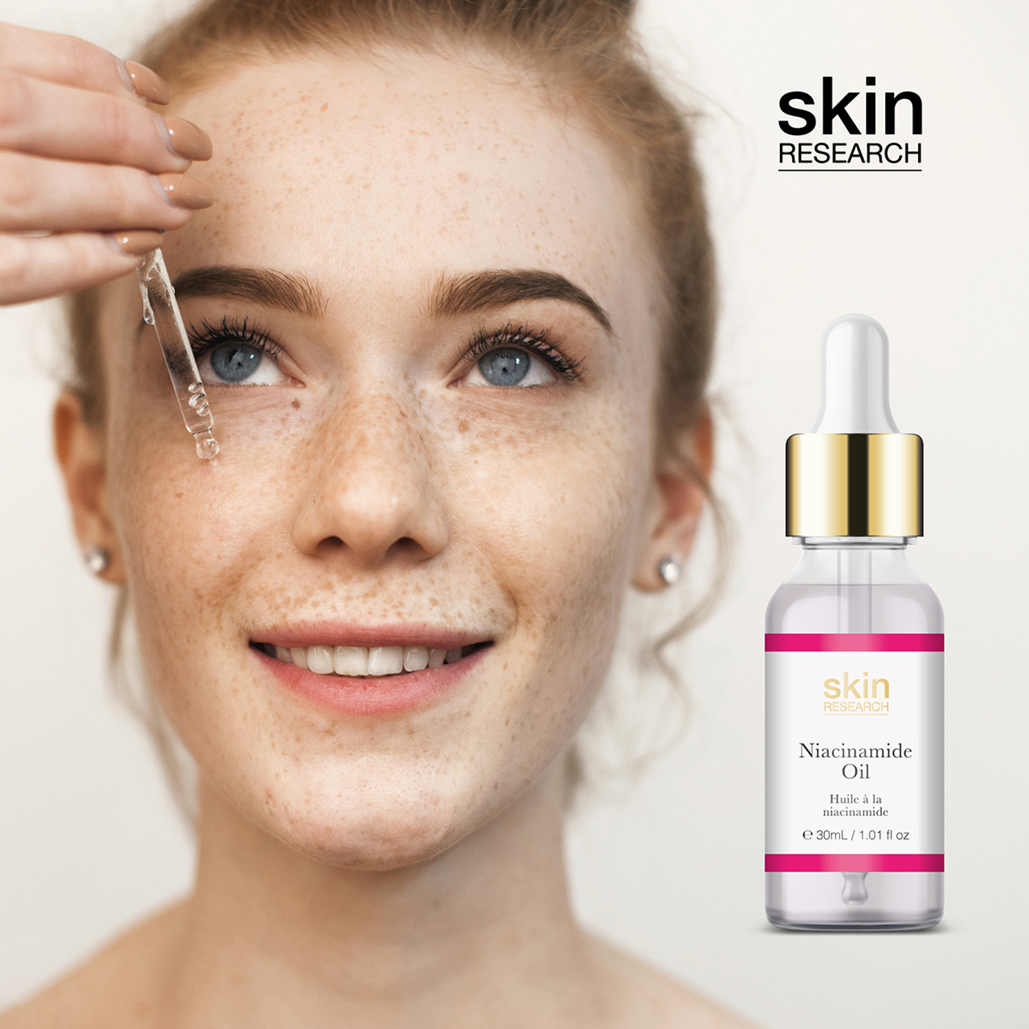 Niacinamide Oil 30ml Skin Research vista3