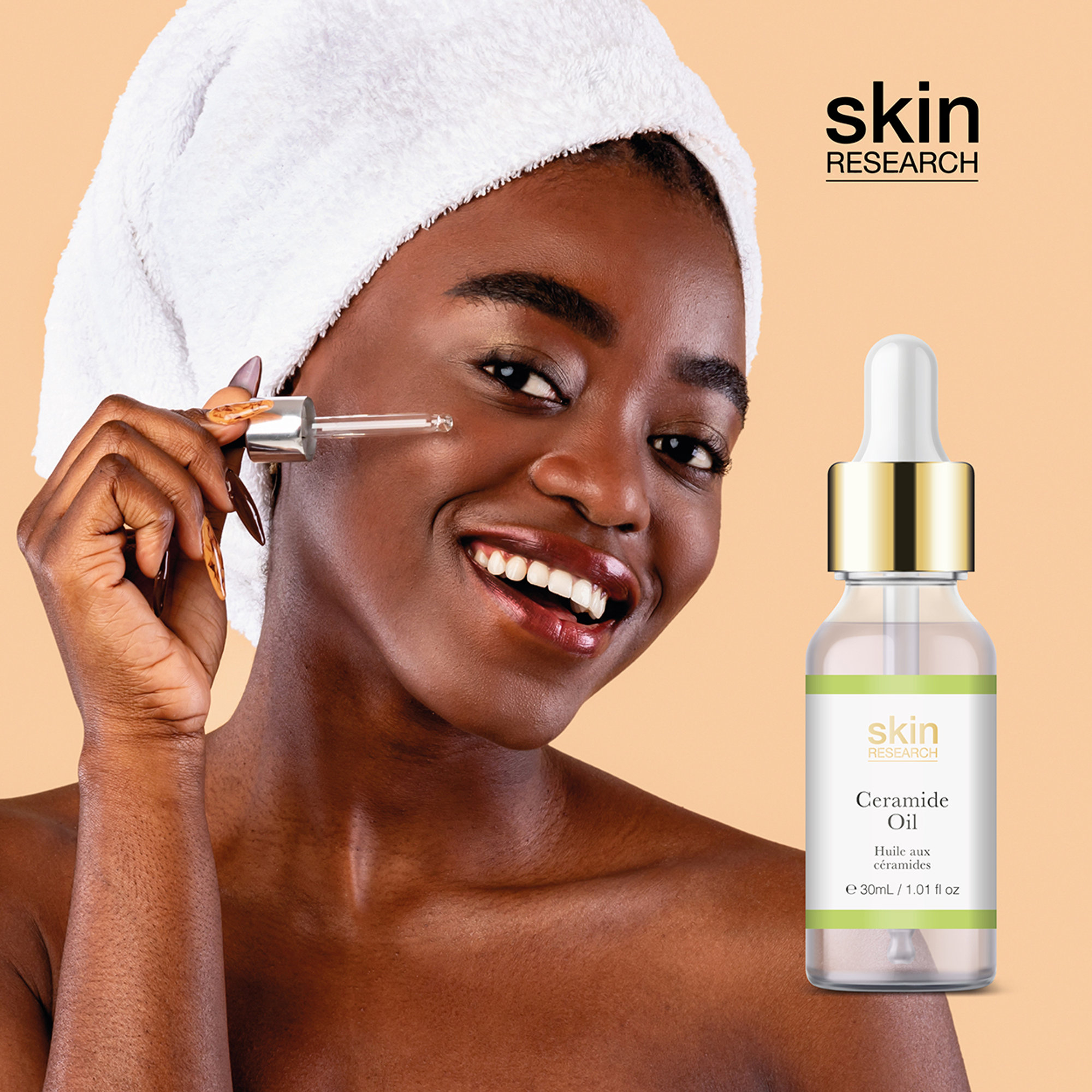 Olio di Ceramide 30ml Skin Research vista3