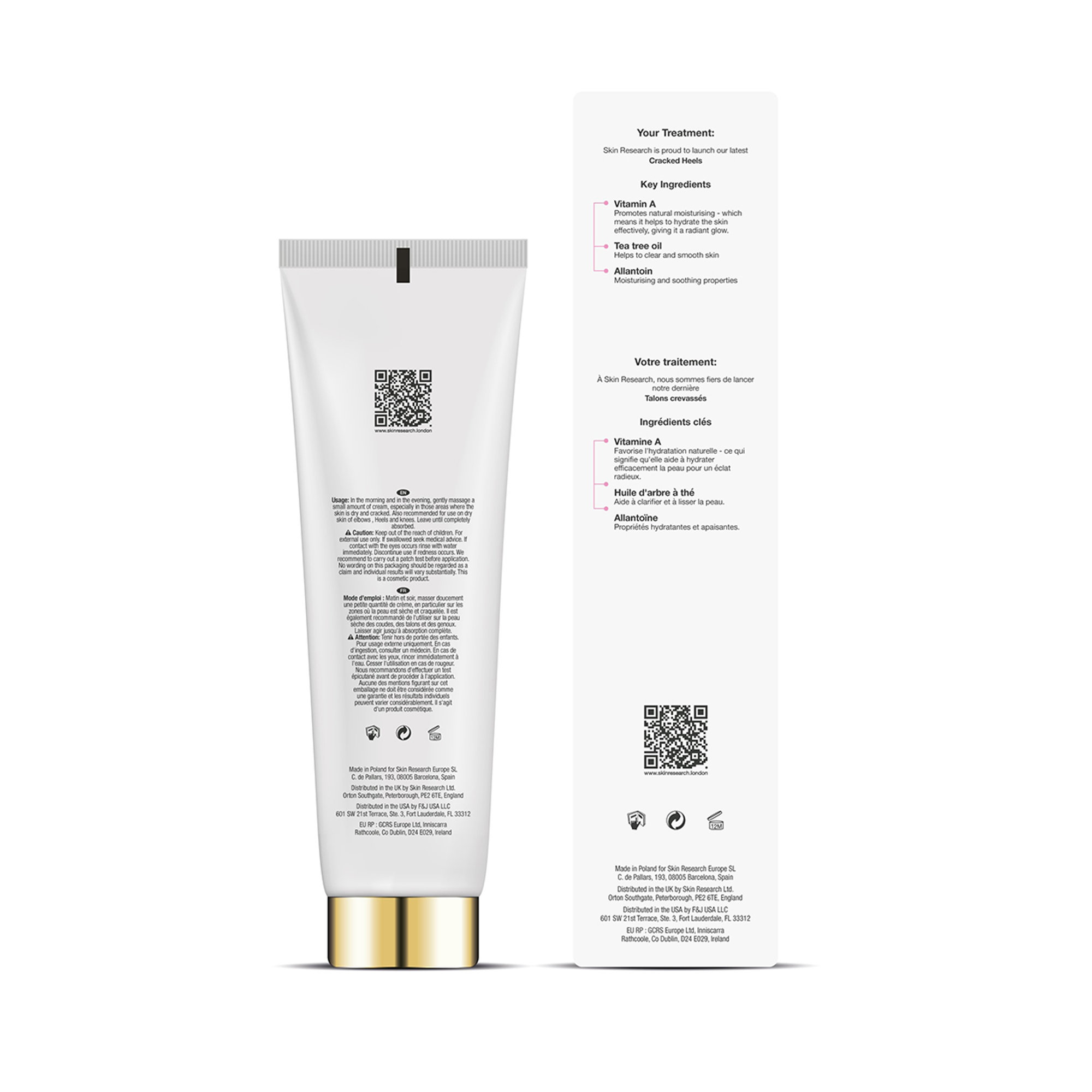 Cracked Heals 100ml Skin Research vista1