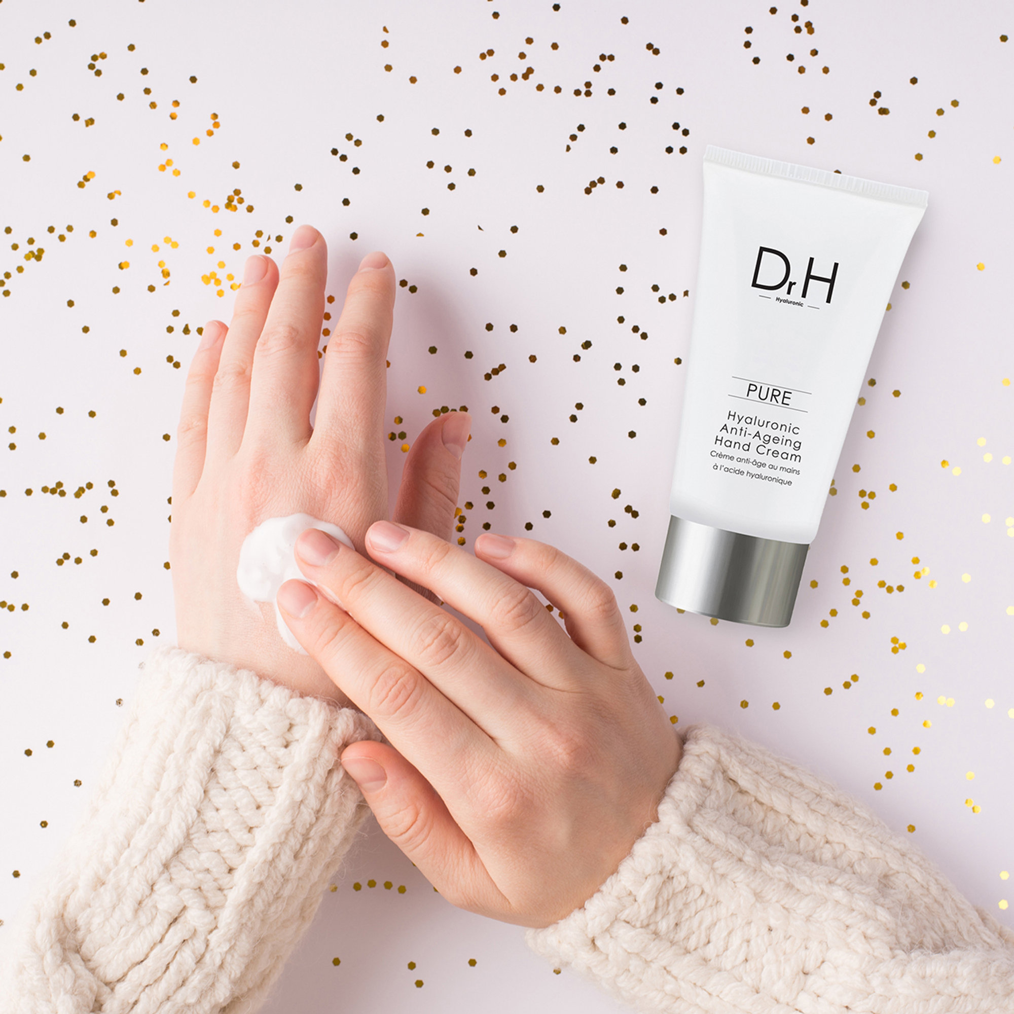 Dr H Crema mani antietà all'acido ialuronico Skin Chemists vista6