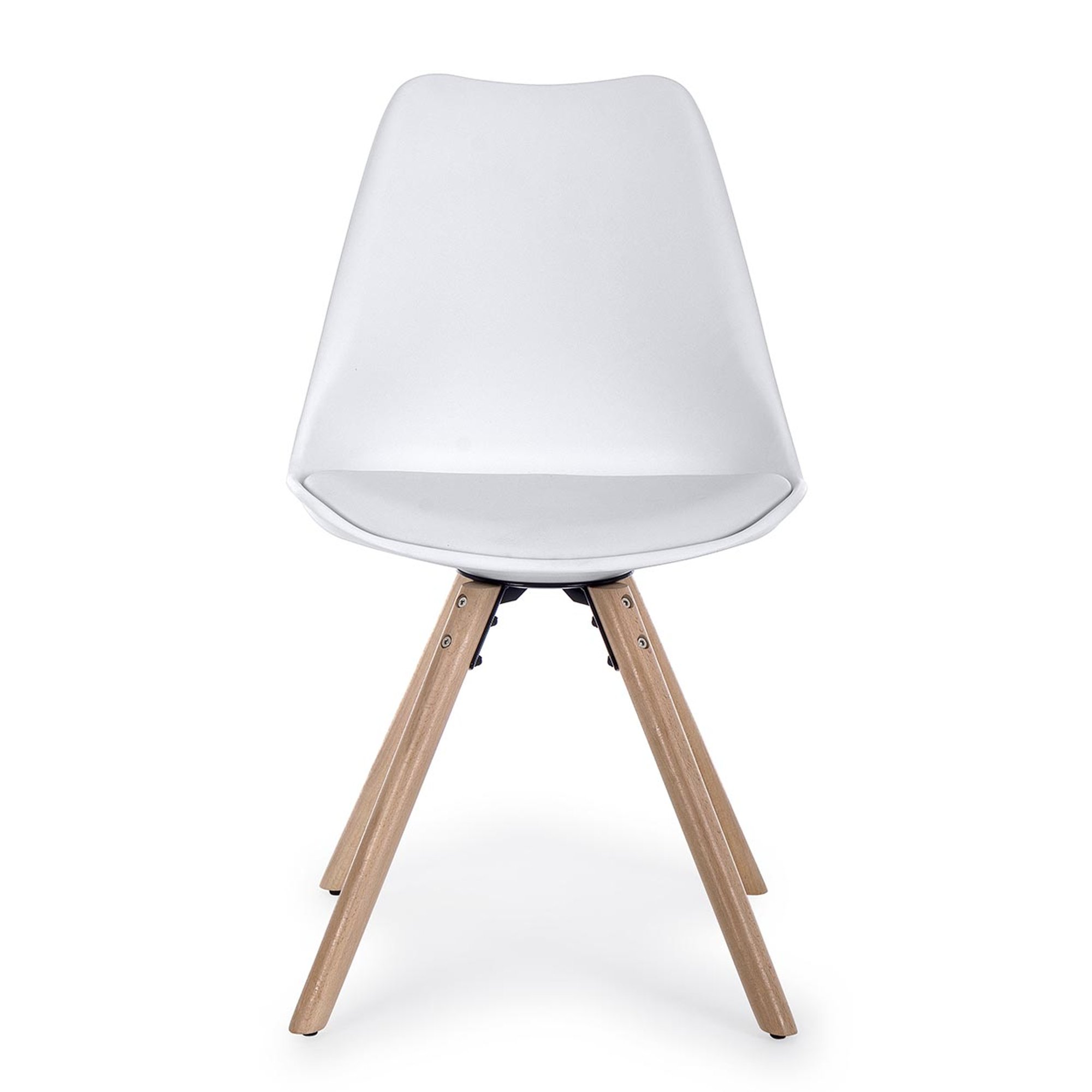 Set 4 sedie New Trend bianco Bizzotto vista2