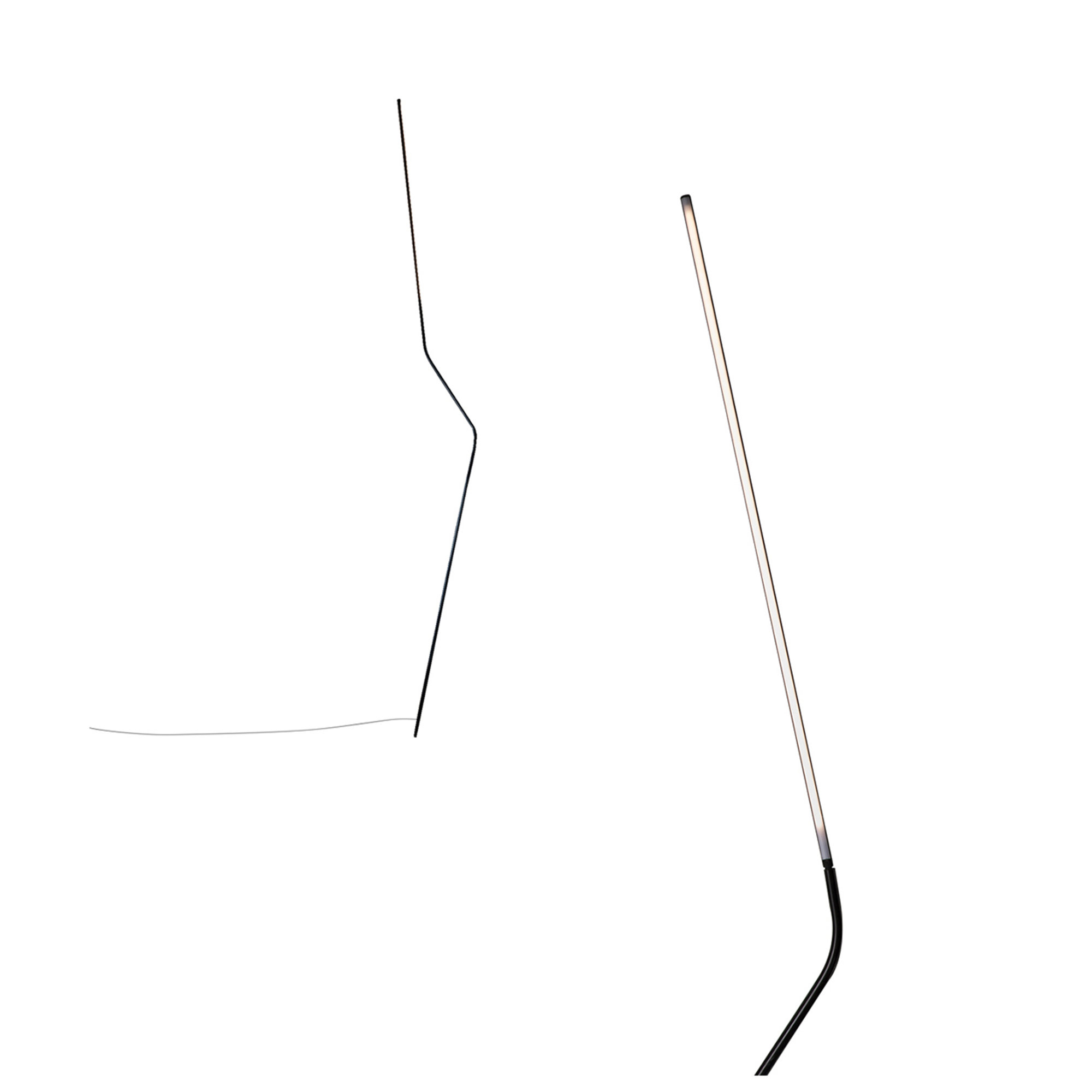 NEO LED floor lamp - Bernhard Osann - black Nemo Lighting vista1