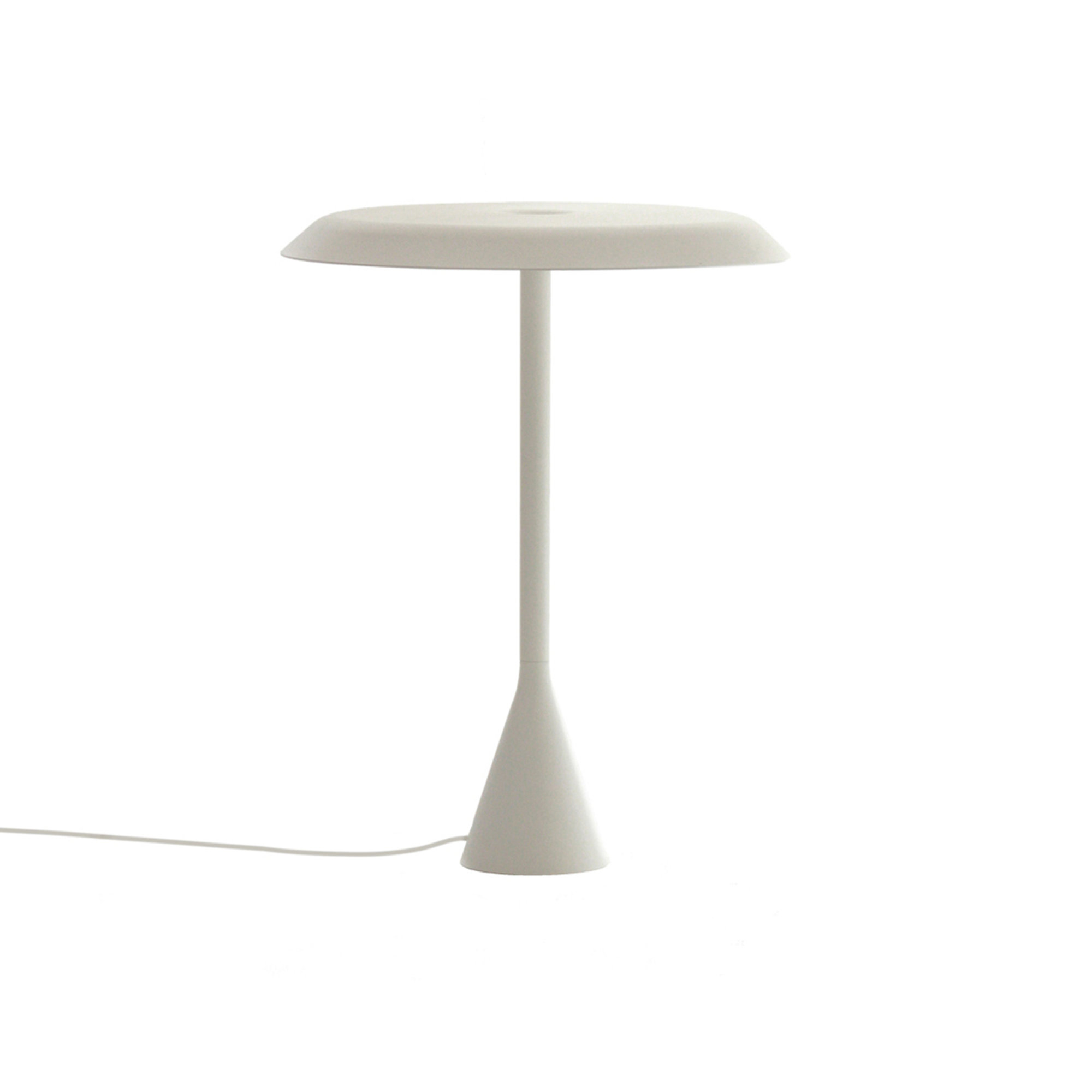Lampada da tavolo PANAMA MINI - Euga Design - bianco testurizzato Nemo Lighting vista0