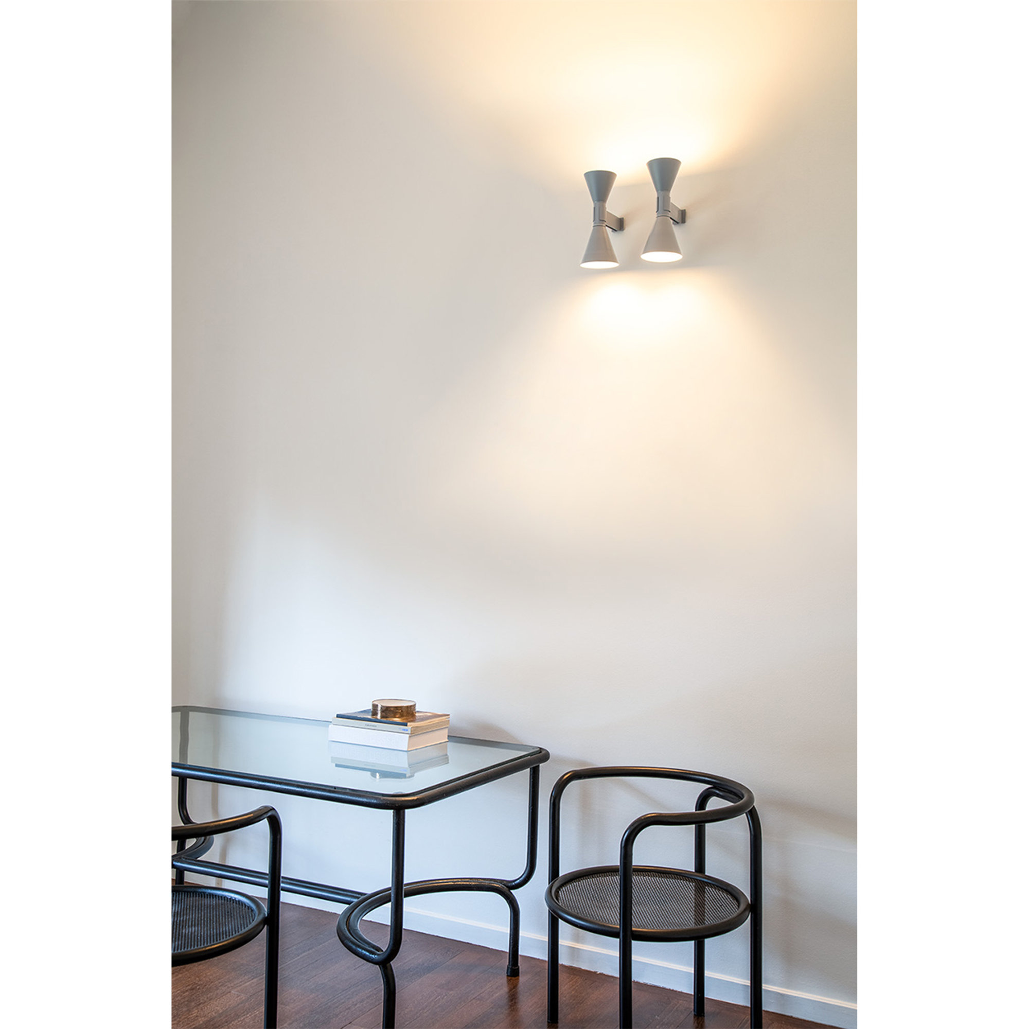 Lampada da parete APPLIQUE DE MARSEILLE MINI - Le Corbusier -  bianco Nemo Lighting vista1