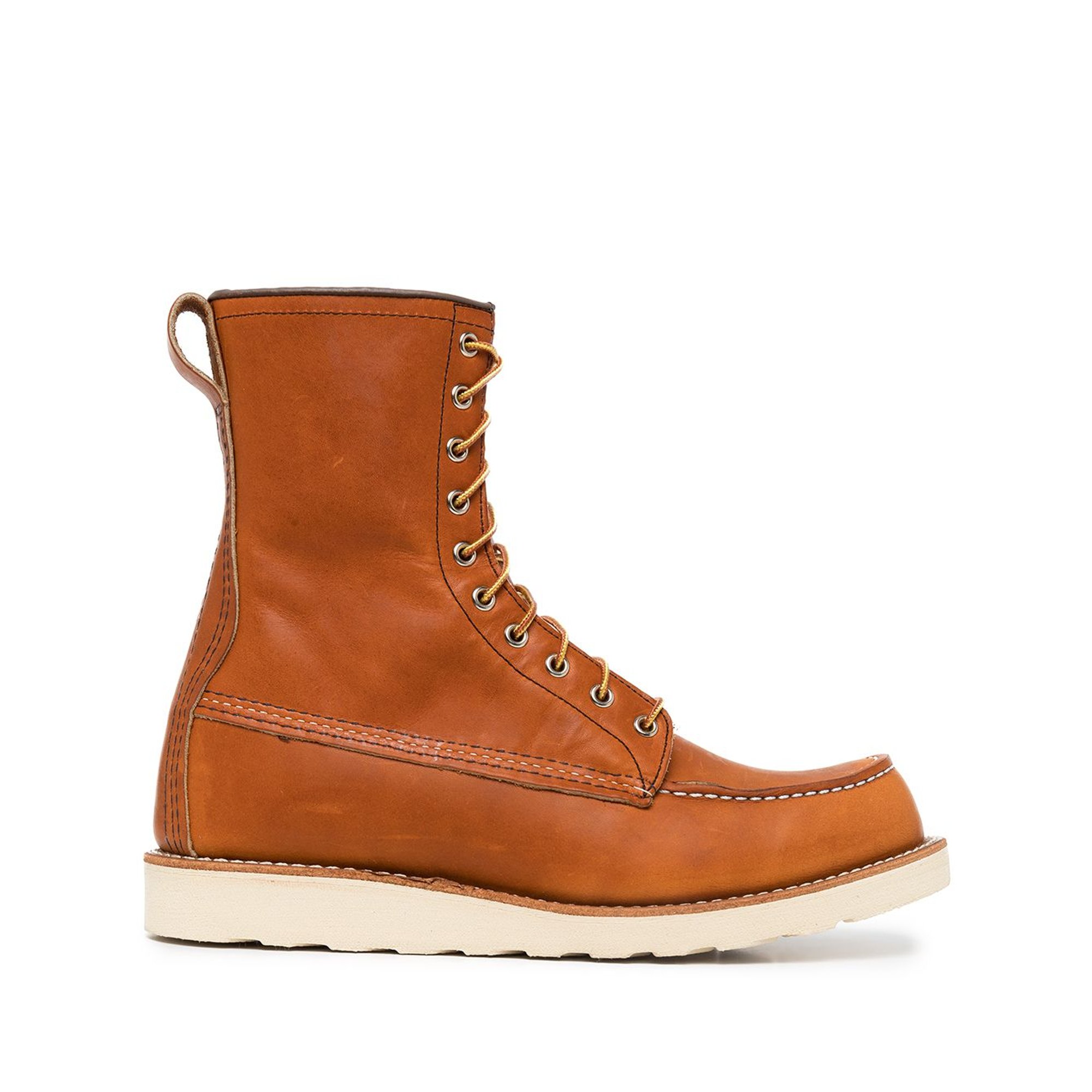 Stivali da lavoro in pelle da uomo Red wing vista2