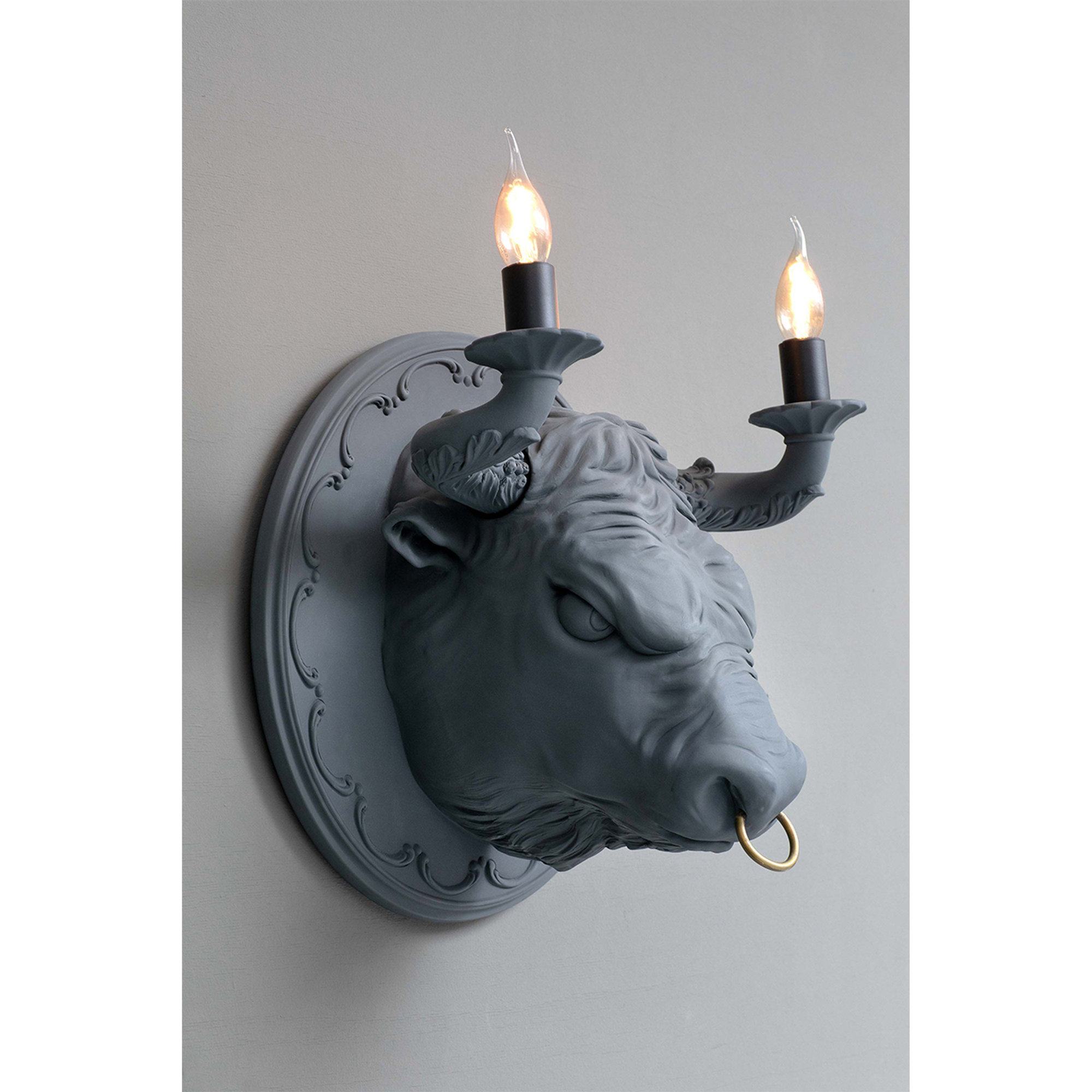 Applique CORRADO, grigio opaco KARMAN vista1
