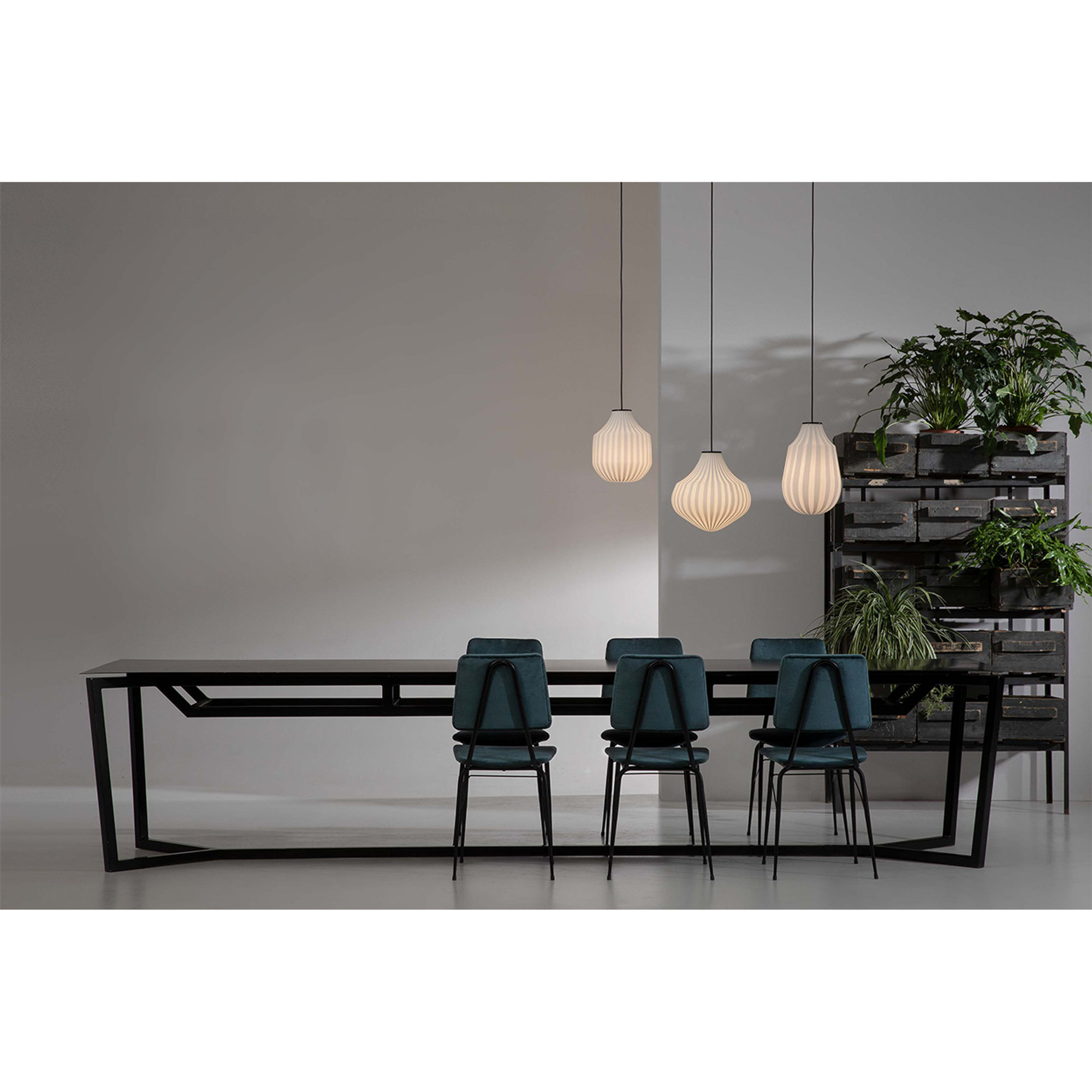 Lampada a sospensione CIRCUS tondeggiante, bianco KARMAN vista6