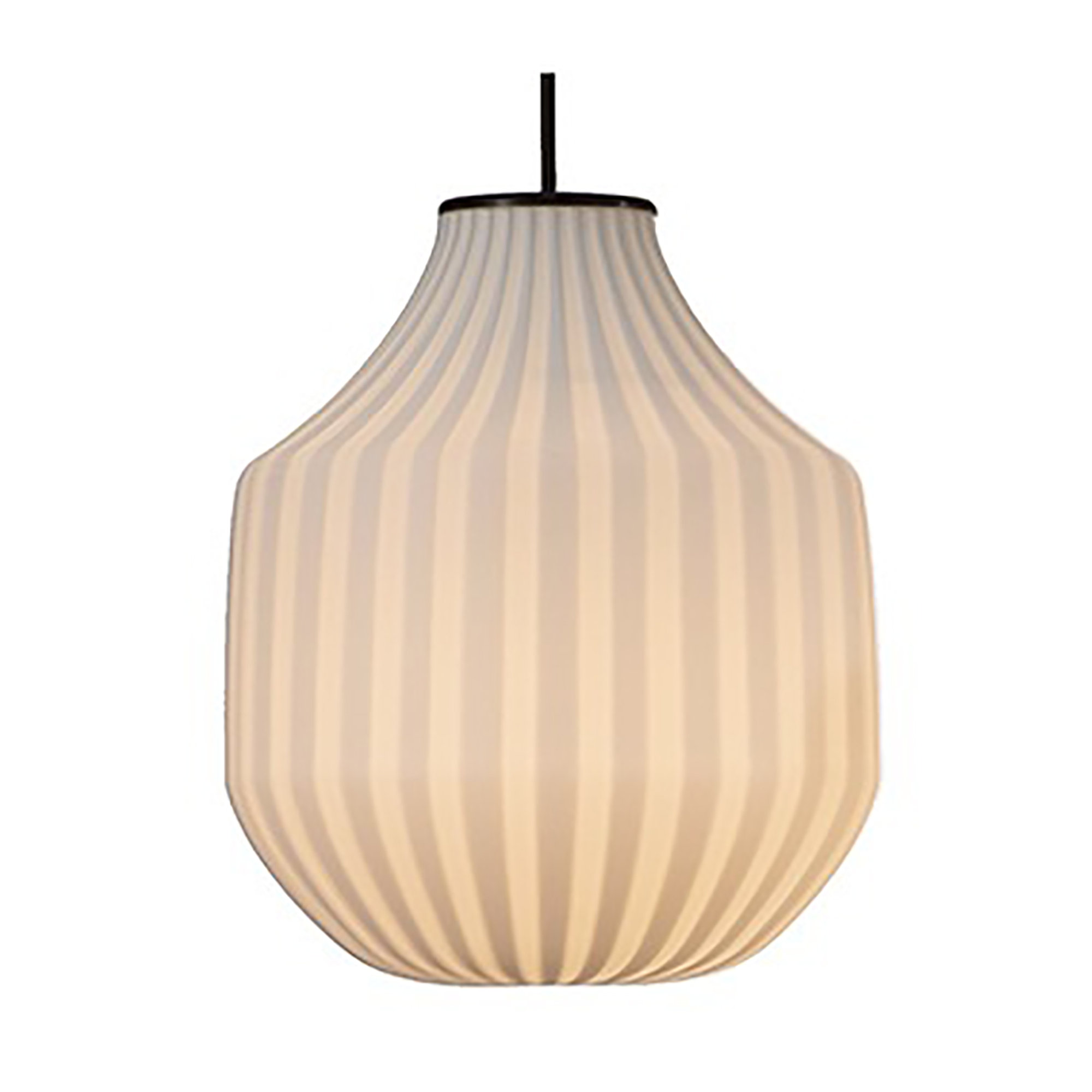 Lampada a sospensione CIRCUS tondeggiante, bianco KARMAN vista0