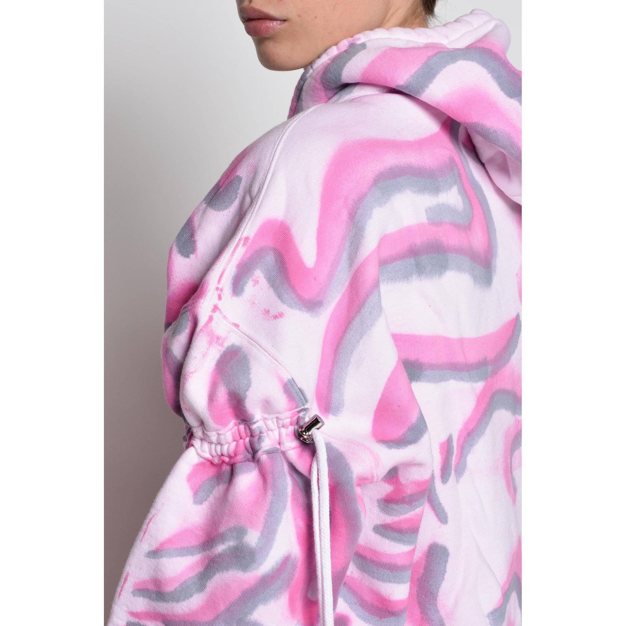 Collina Strada Felpa Star Hoodie Rosa Collina strada vista3
