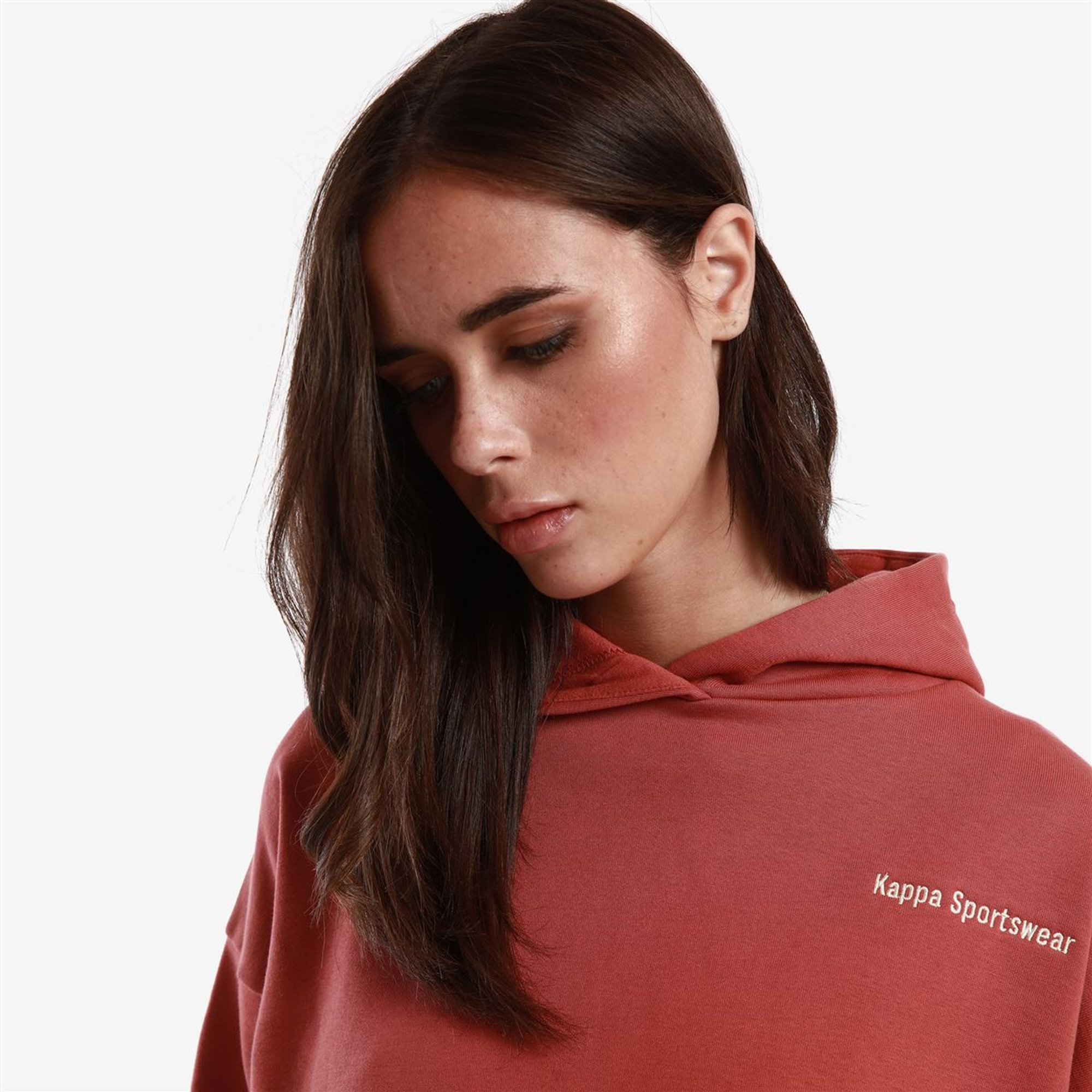 Kappa MAGLIA Marrone Rosato Kappa vista2
